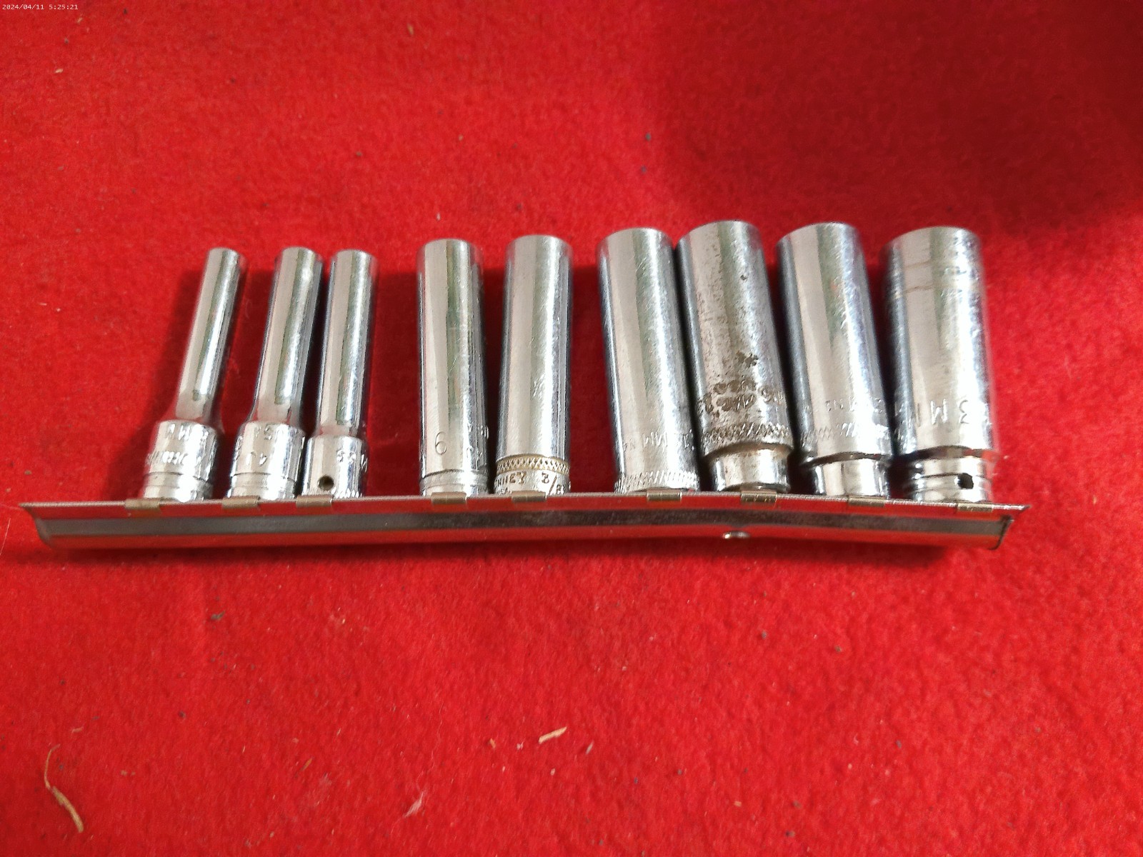 Cornwell Tools 9pc 1/4″ Deep 6pt Metric Socket Set No 8mm 5-13mm Md6 mixed