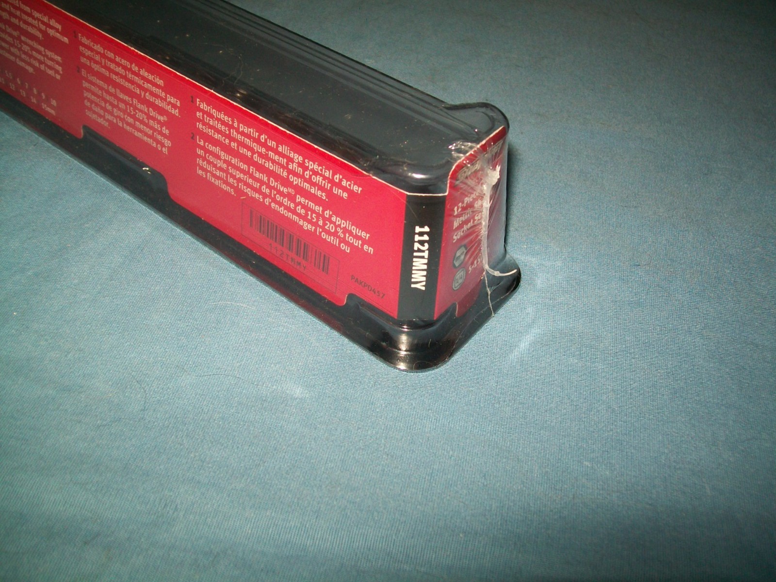 New Snap-on™ 1/4″ drive 5 thru 15 mm 6-point Shallow Socket Set 112TMMY Sealed