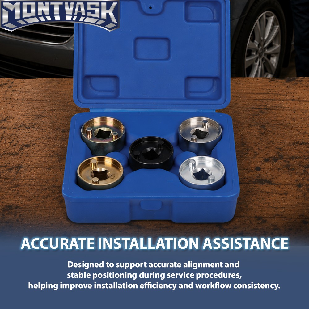 Engine Timing Camshaft Locking Socket Tool Kit Fits Audi VW 1.8 2.0 TFSI