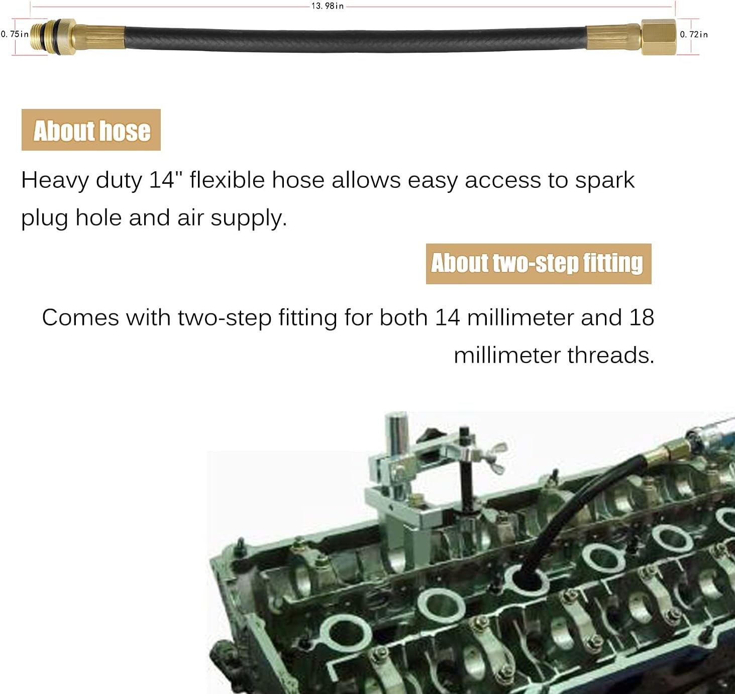 19700 Air Operated Valve Holder + HW0107 Valve Stem Seal Pliers Remover Tool Set