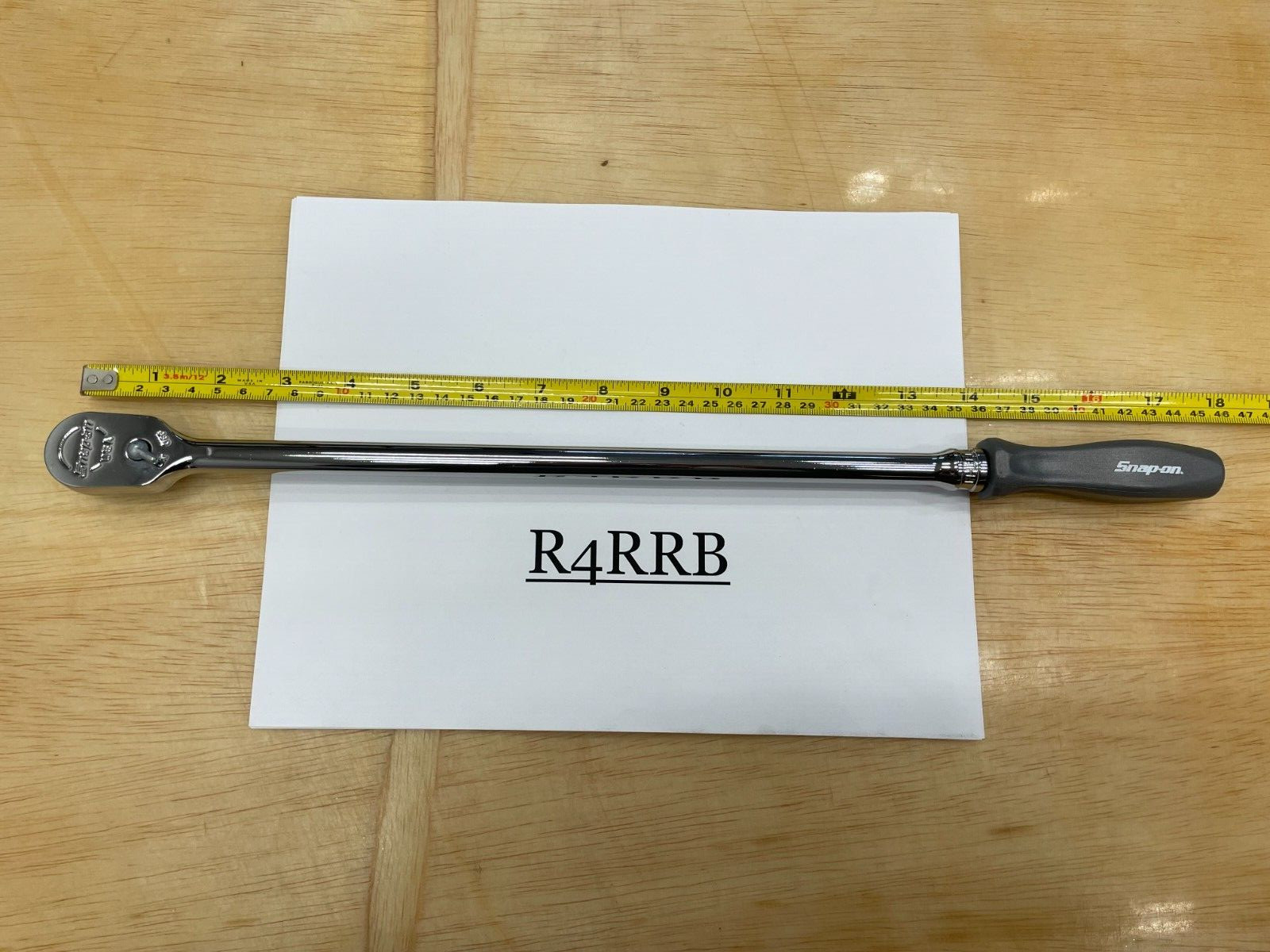 Snap-on Tools NEW DRK TITANIUM 3/8 Drive Hard Extra-Long Fixed Ratchet FHLLD80DT