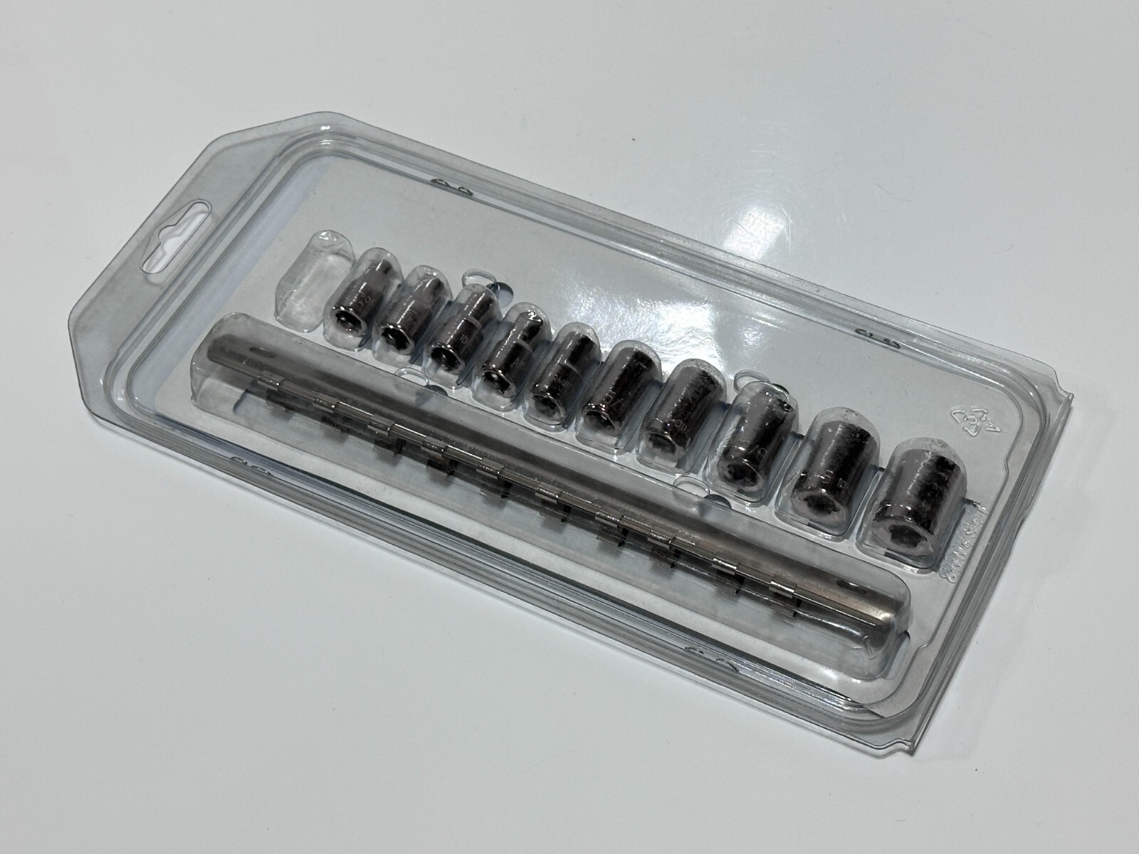 NOS Armstrong Tools USA 15-249A 10pc SAE Chrome Shallow Socket Set – 1/4” Drive