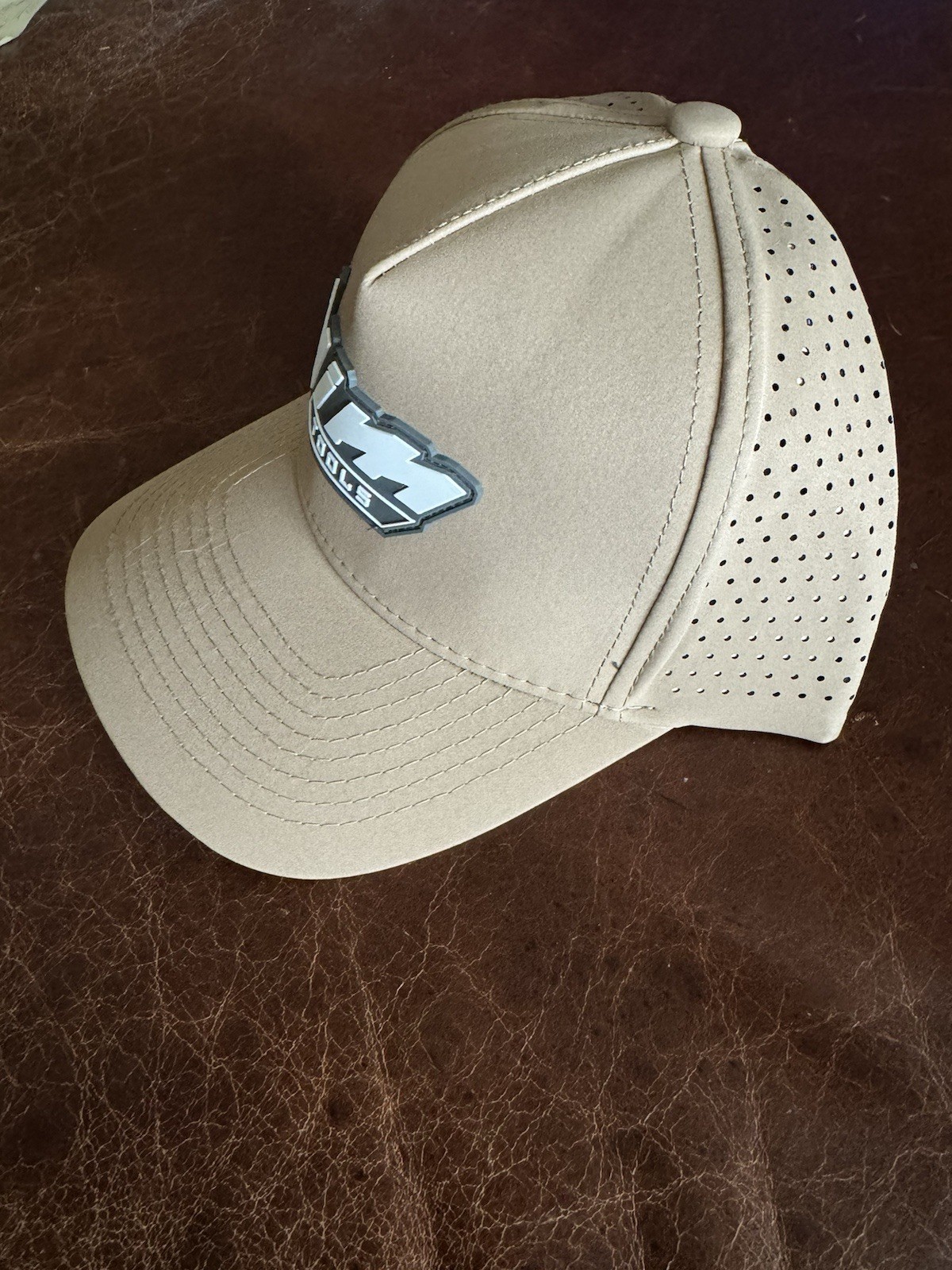 🟢 BRAND NEW – VIM Tools Hat TAN Snap Back Vintage 1931 White VIM Logo FREE SHP