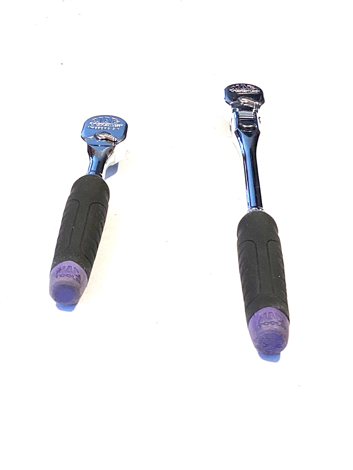 Mac Tool 2 Piece PURPLE 1/4″ Drive Limited Edition Ratchet Set MR990LFPA MR690PA