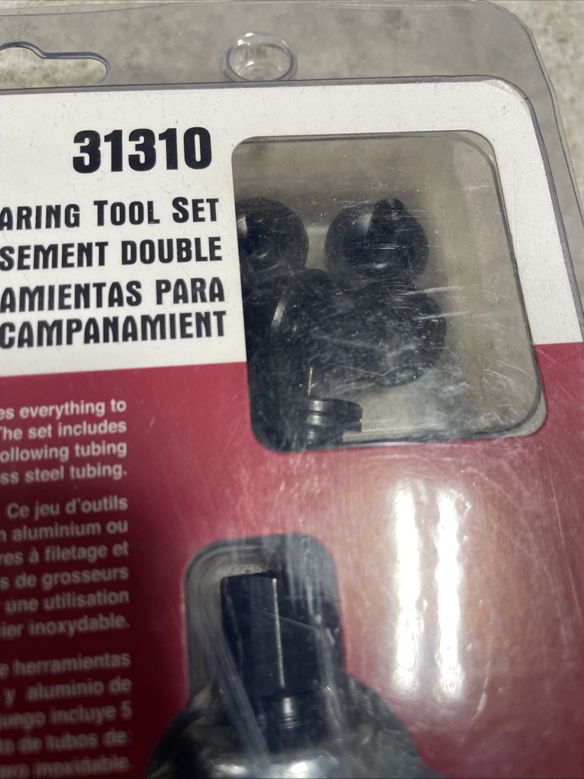 Lisle 31310 Double Flaring Tool Set Makes Both Single and Double SAE