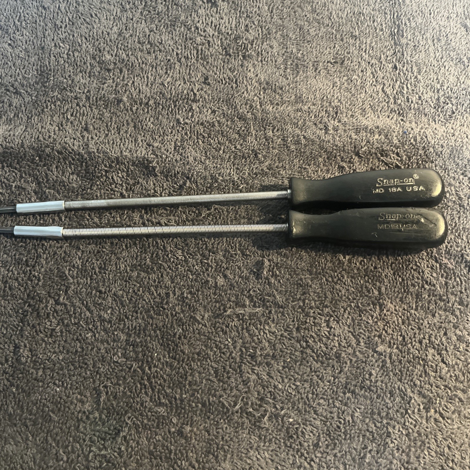 Snap On Tools MD18 & MD18A Flex Shaft Hex Driver Specialty Tools 9 3/8″ Long