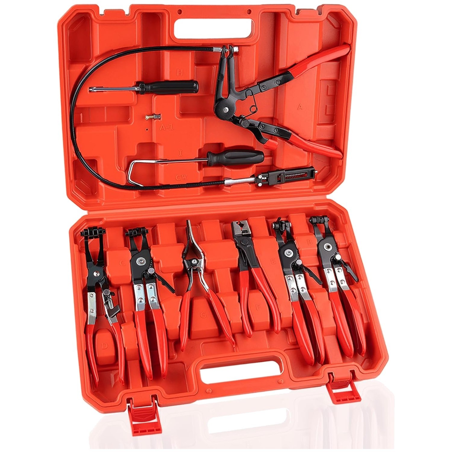 9PCS Hose Clamp Pliers Set for Automotive Repair