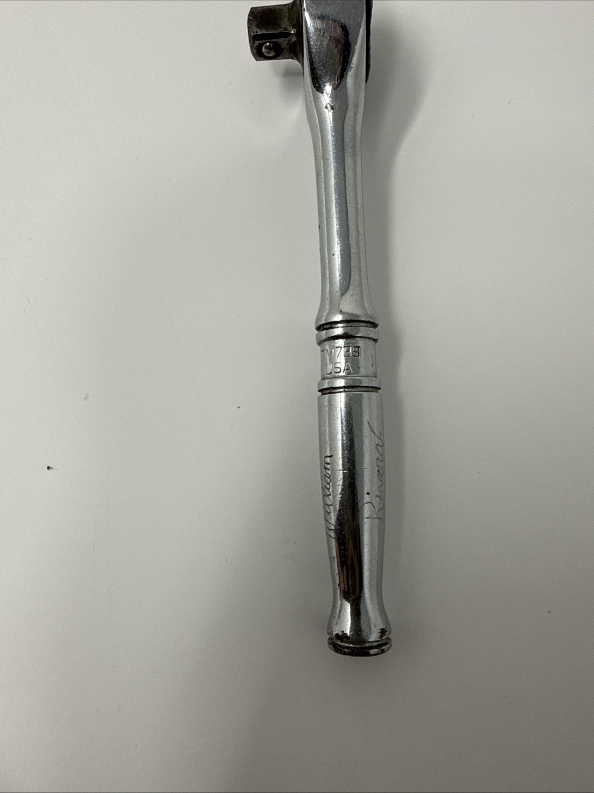 Snap-on USA Tools TM739 1/4″ Drive Small Round Head Handheld Ratchet