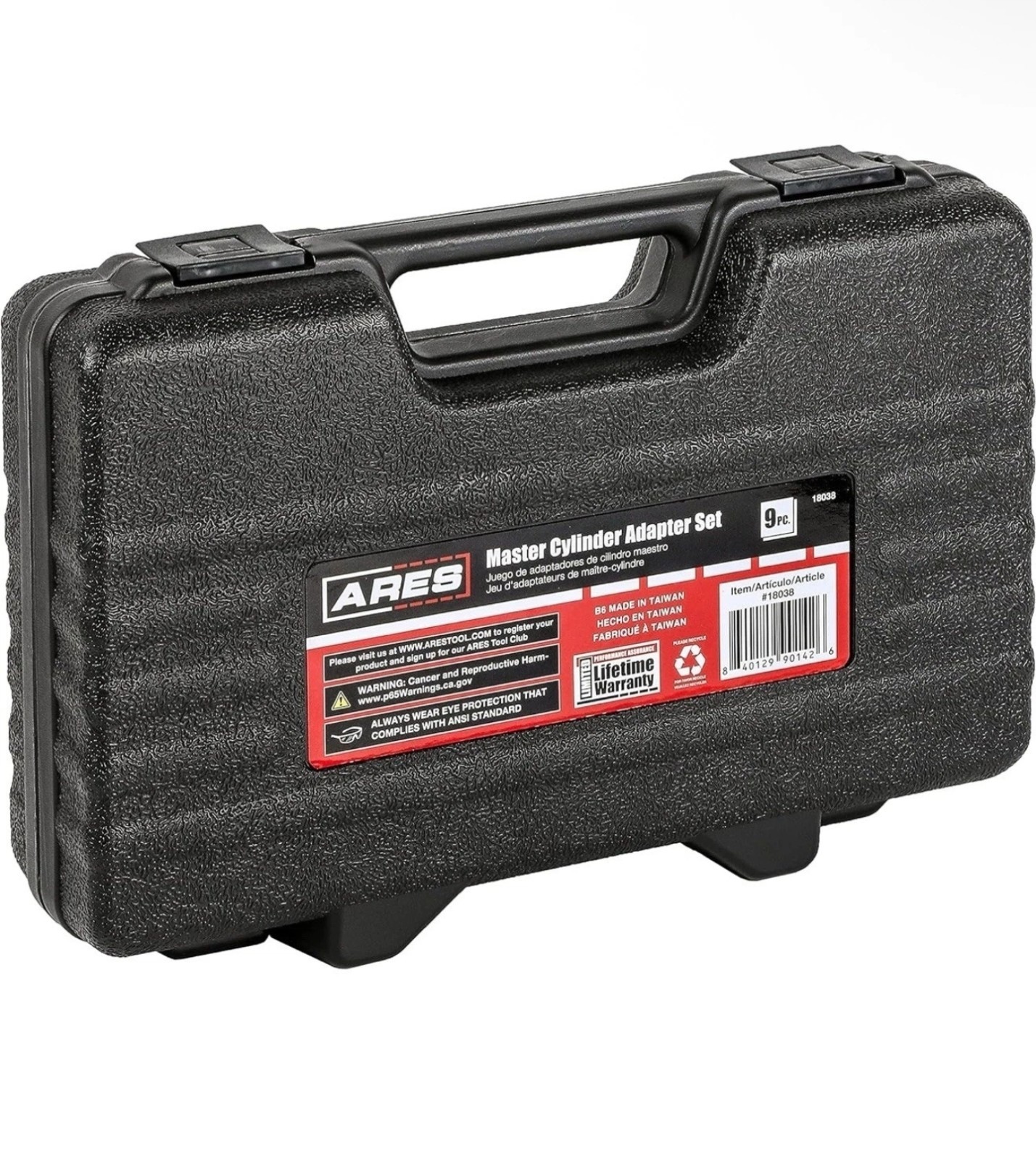 ARES 18038 9 Piece Master Cylinder Adapter Set – Adapters Brake Bleeding