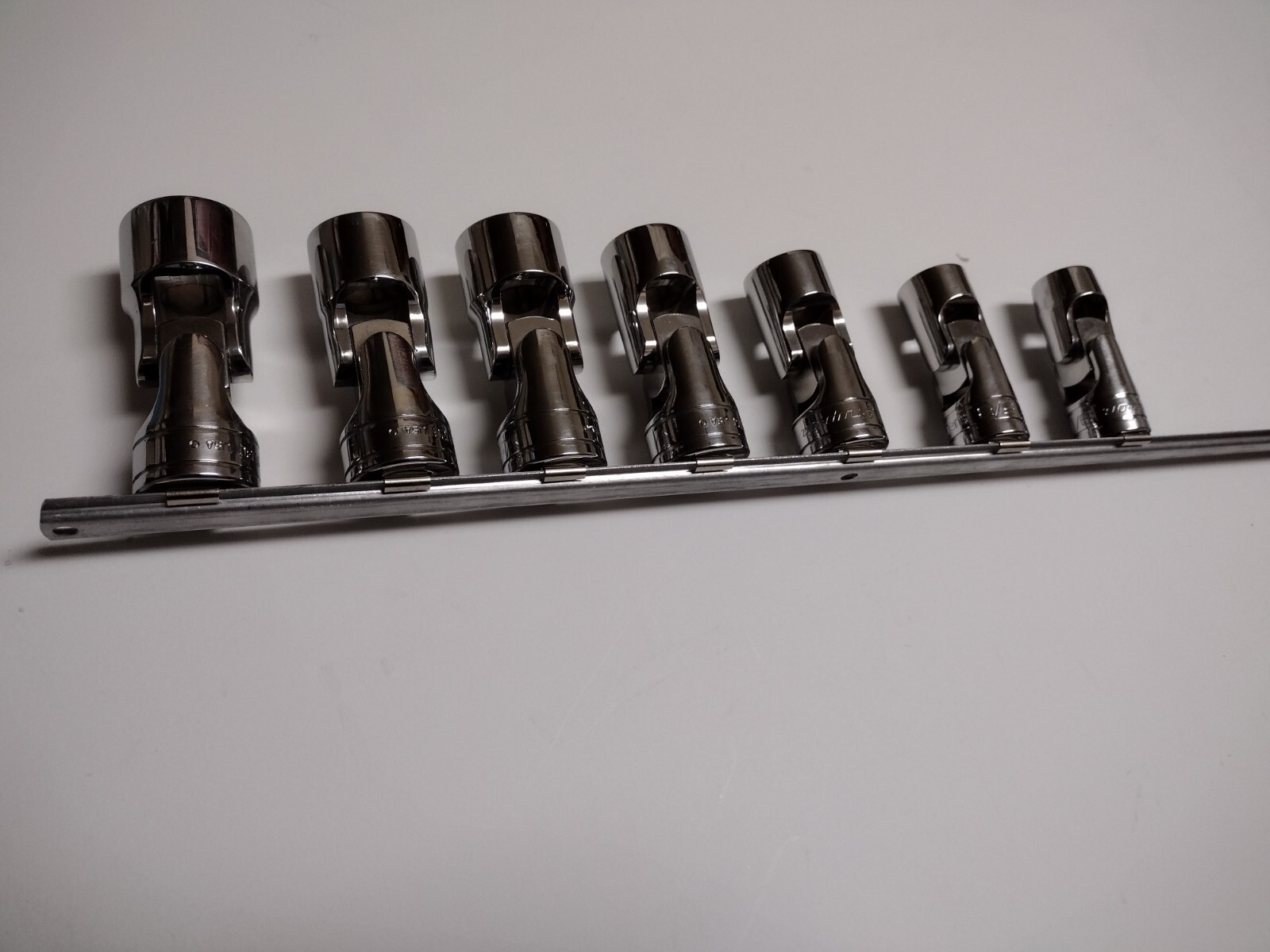 Snap-On 7pc 1/2″ Drive 6-Point SAE Flank Drive Universal Socket Set 9/16-15/16″