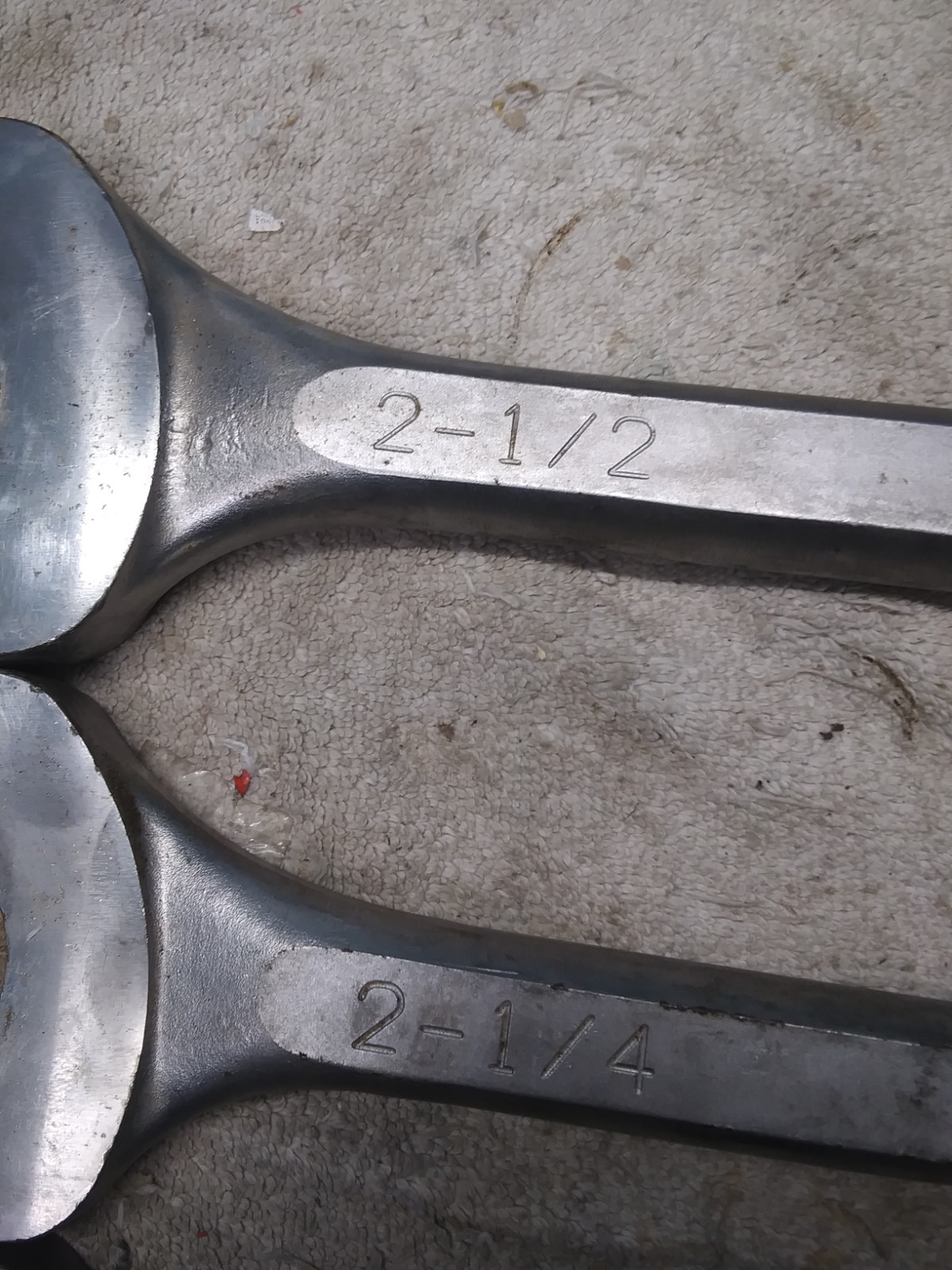 Wright Tools Large Combination Wrench Set 5pc SAE Wright Grip USA