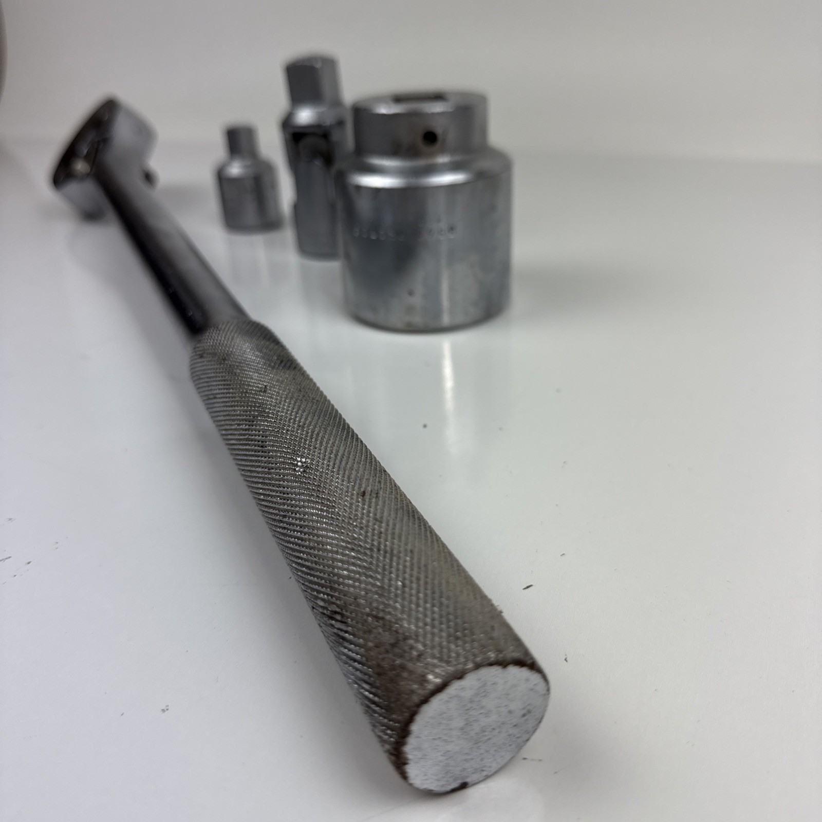Vintage Proto 5649 Ratchet Wrench 3/4″ Drive Pear Head 20″ – 2” Socket & Swivel