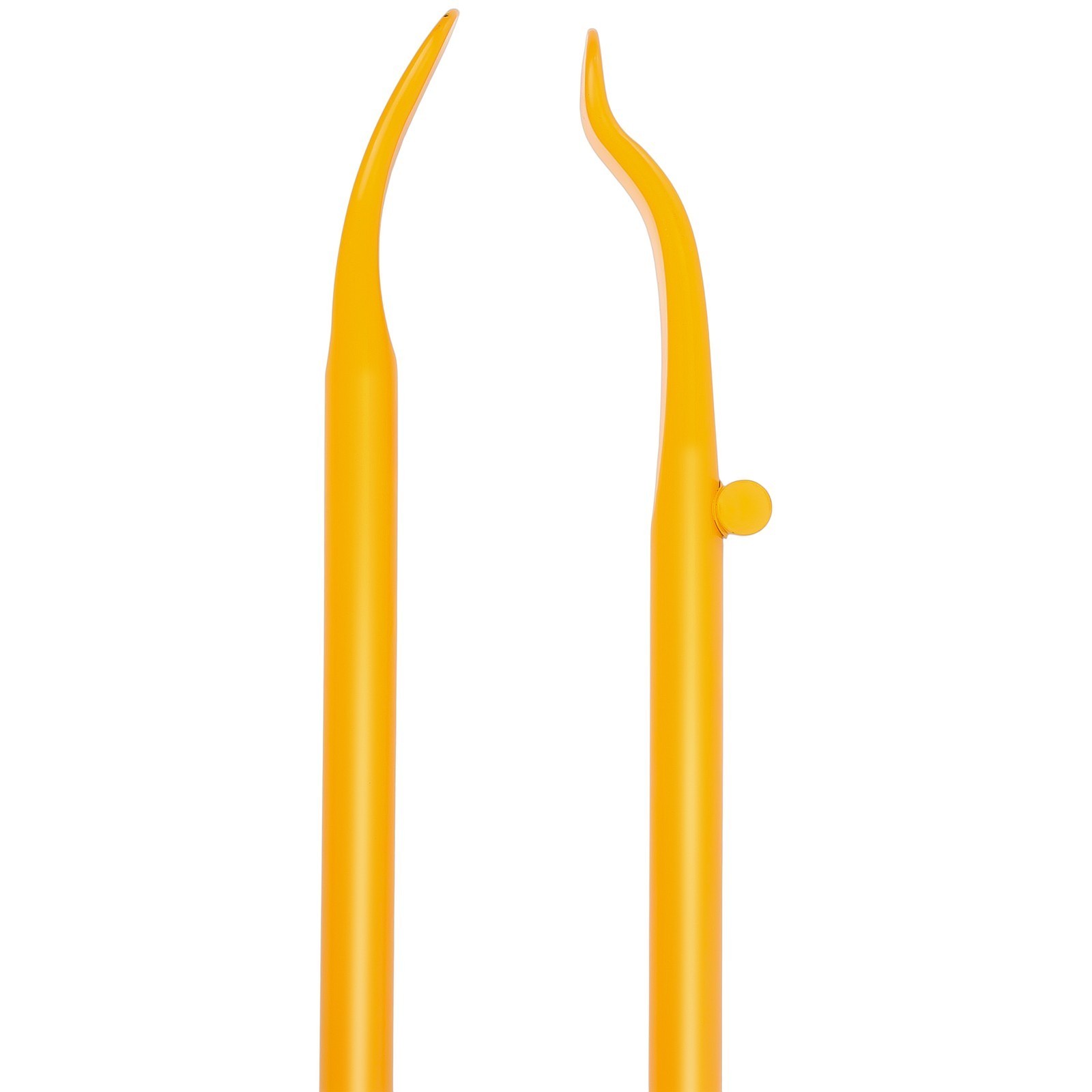 2-Pack Tire Mount and Demount Iron Tubeless Tire Removal Tool 41 inch in Yellow