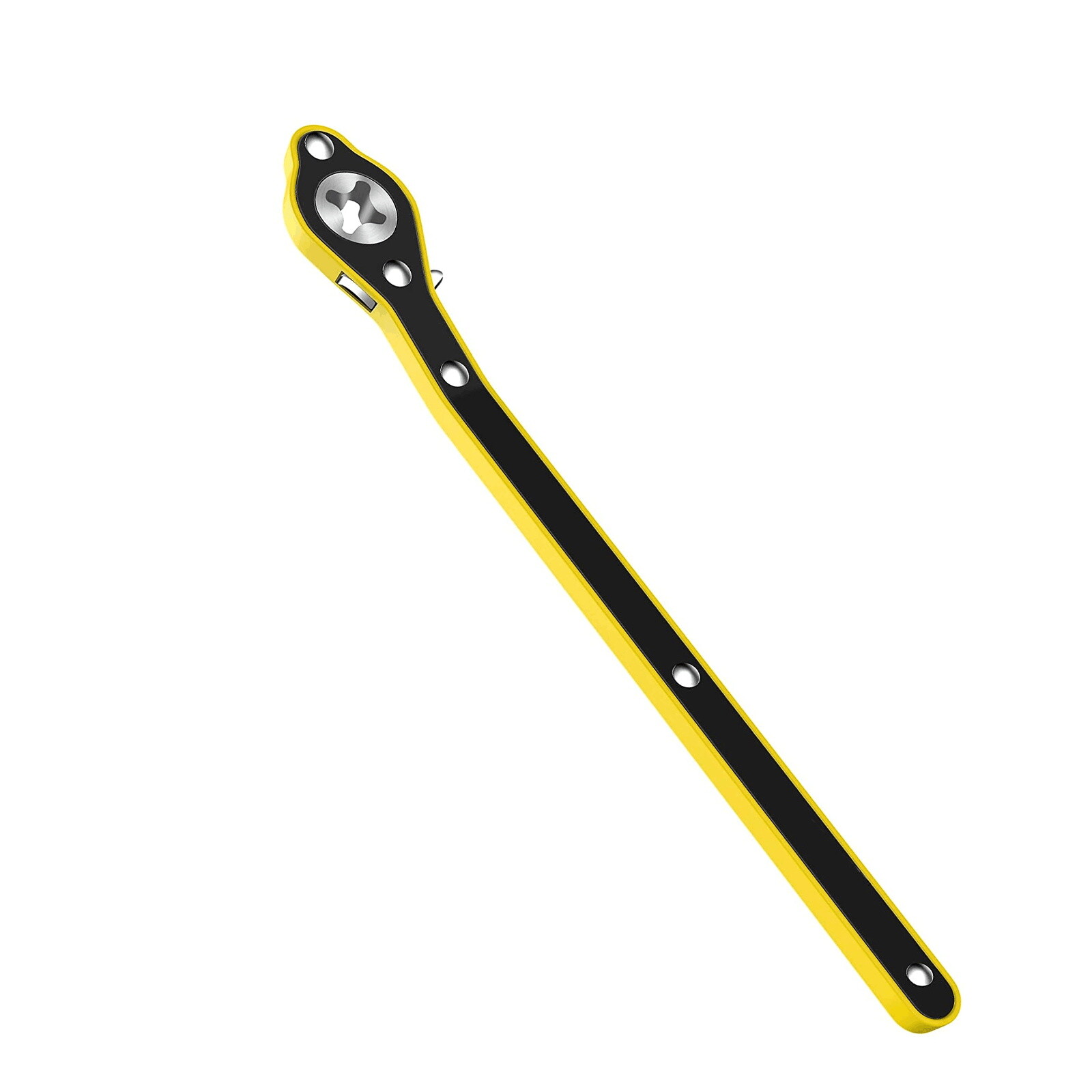 Car Scissor Jack Ratchet Wrench Garage Tire Wheel Lug Handle Tool Labor-saving