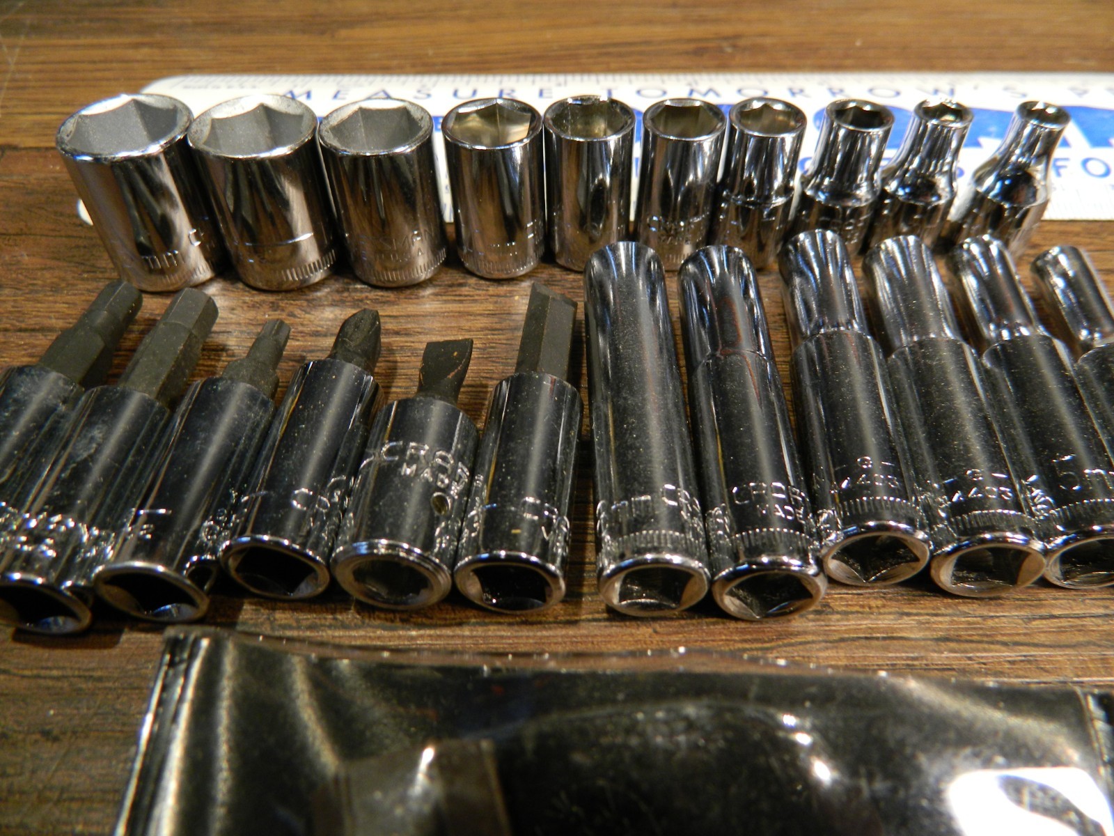 Vintage Craftsman A Lot Of METRIC 1/4” Drive sockets and more