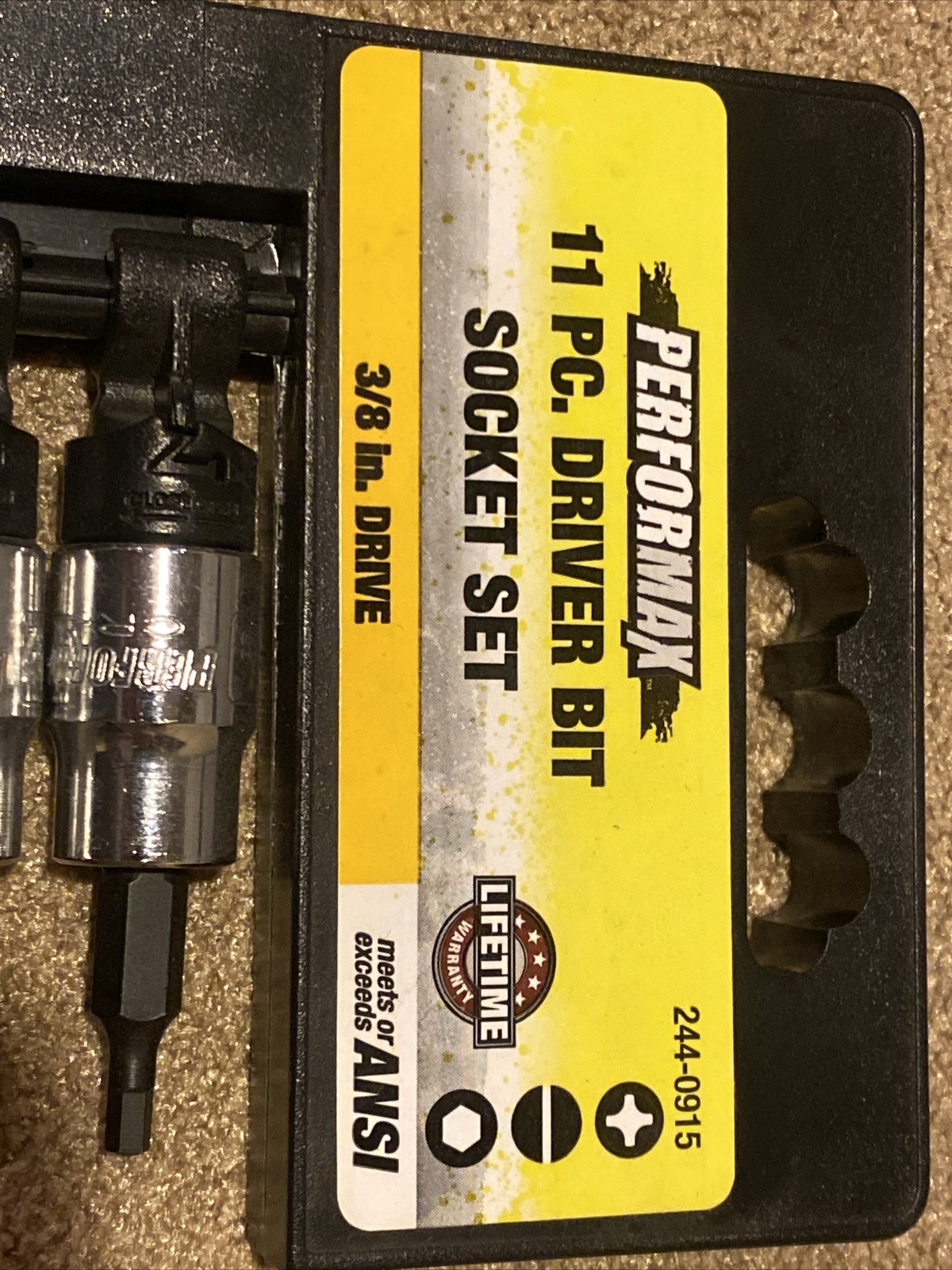 performax 11 pc. driver bit socket set