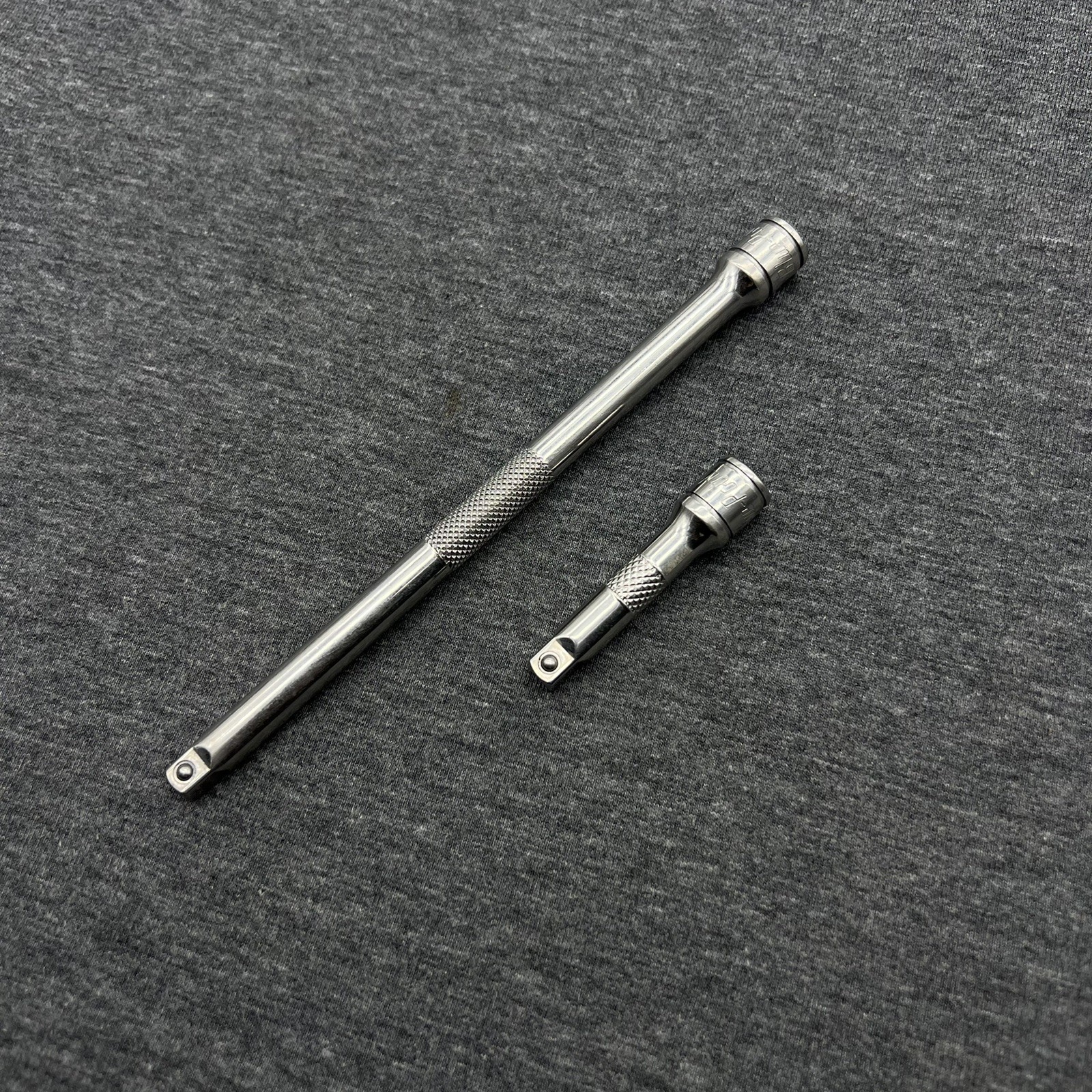 Blue Point 2pc 1/4″ Drive Knurled Extension Set 2” & 6” Long BLPTXK2 BLPTXK6