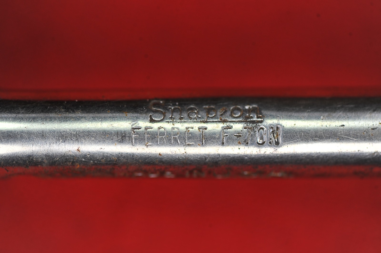 Snap On F-70-N – 3/8” Drive, Chrome, Ferret, Ratchet USA Pre-owned