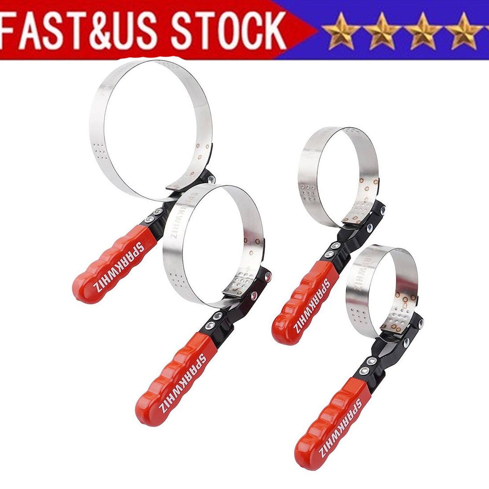 Swivel Oil Filter Wrench Remover Removal Installer Set 2-3/4″ – 5-1/4″ 4pc Kit