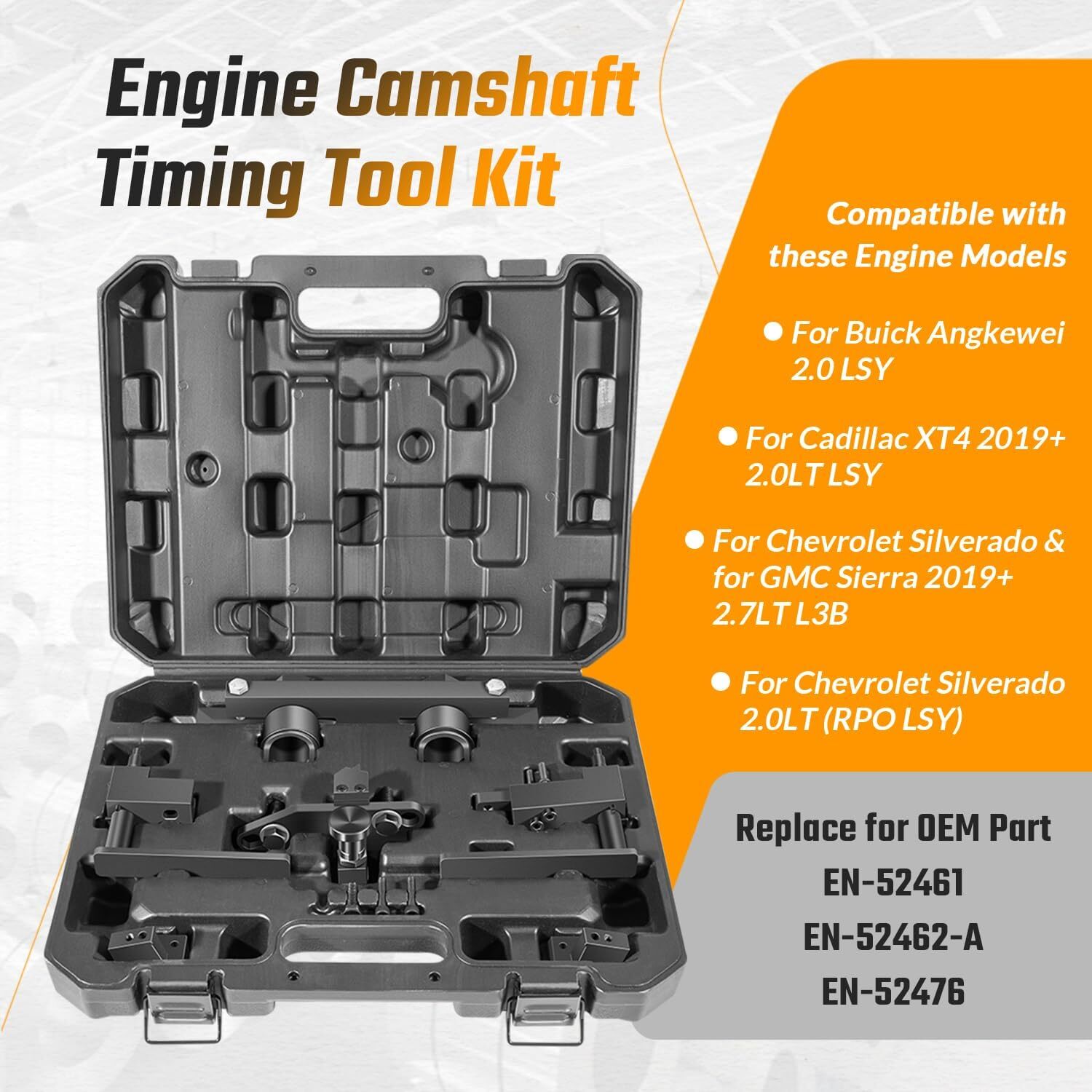 EN-52461 Engine Camshaft Timing Tool for Cadillac XT4 2.0L Silverado Sierra 2.7L