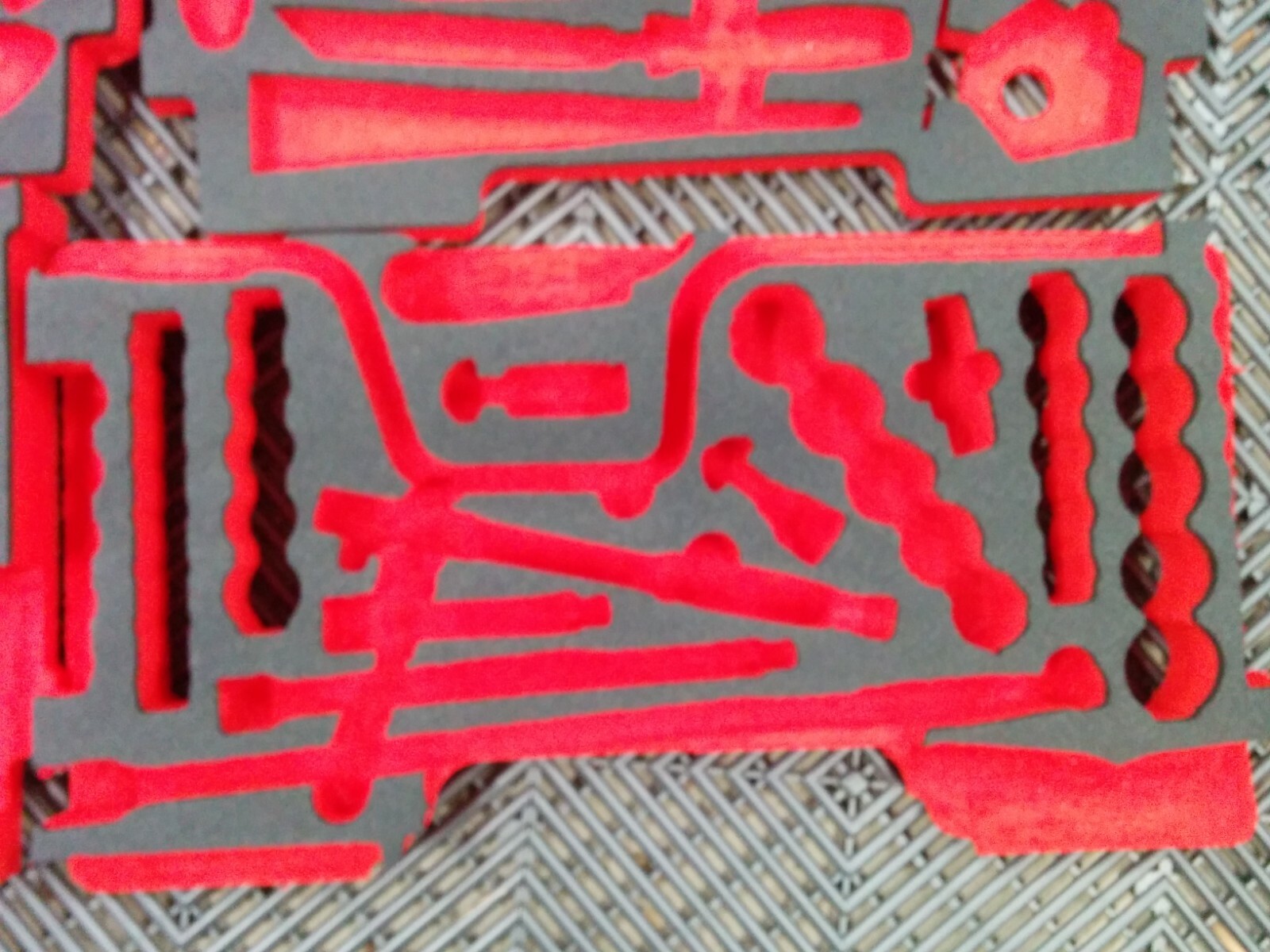 #al330 Snap-On GMTK General Mechanic’s Foam Cutouts 7pc Set 6 Drawer + Top