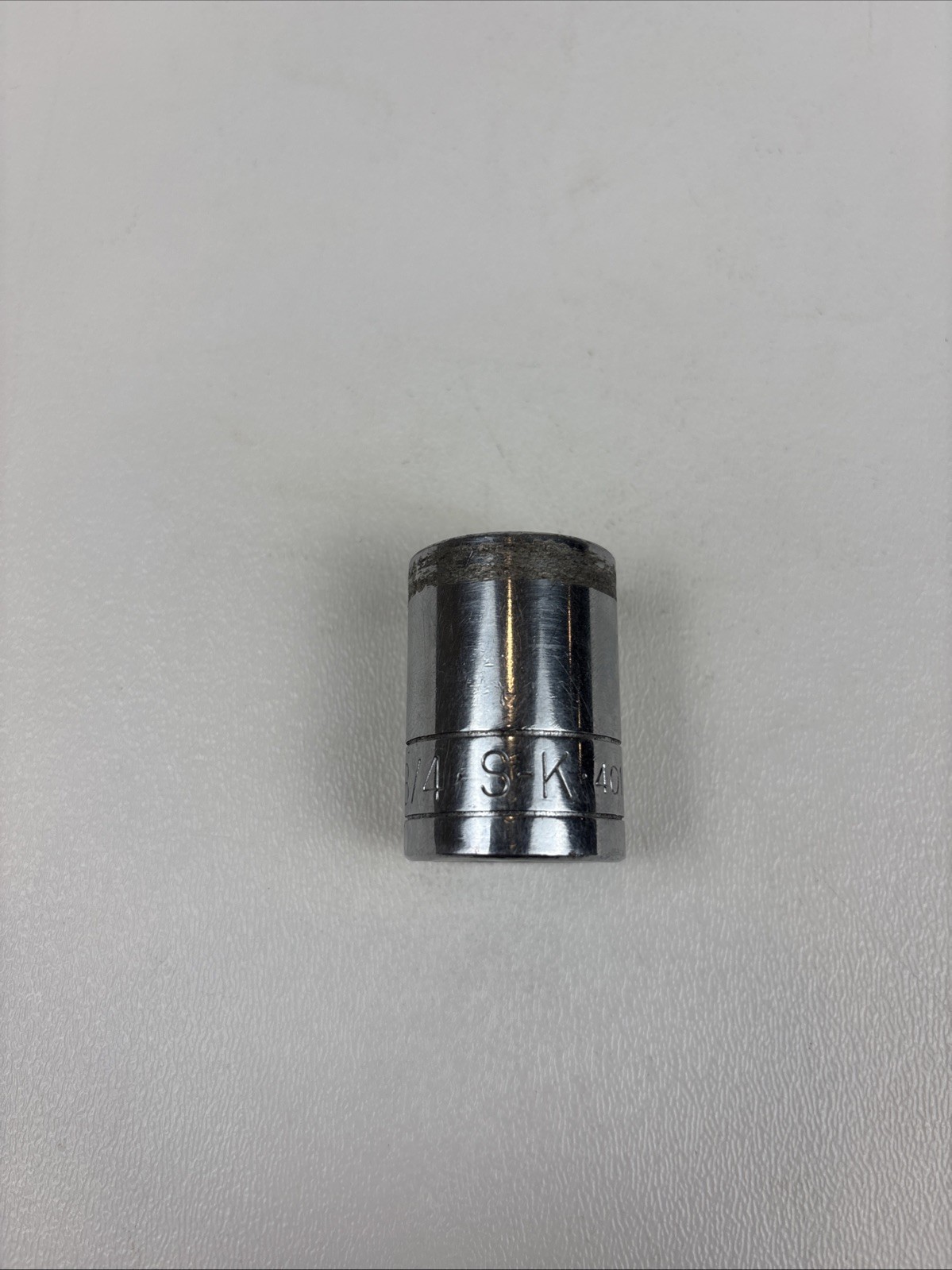 S-K USA SAE SHALLOW CHROME 1/2″ DRIVE 12 POINT SOCKET 3/4″ 40124