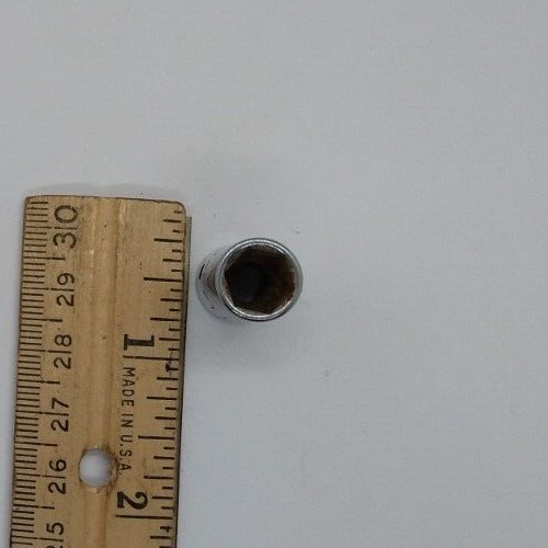 MAC Tools 1/4″ Drive 11/32″ Shallow 6 Point Socket M116 P3 Made in USA