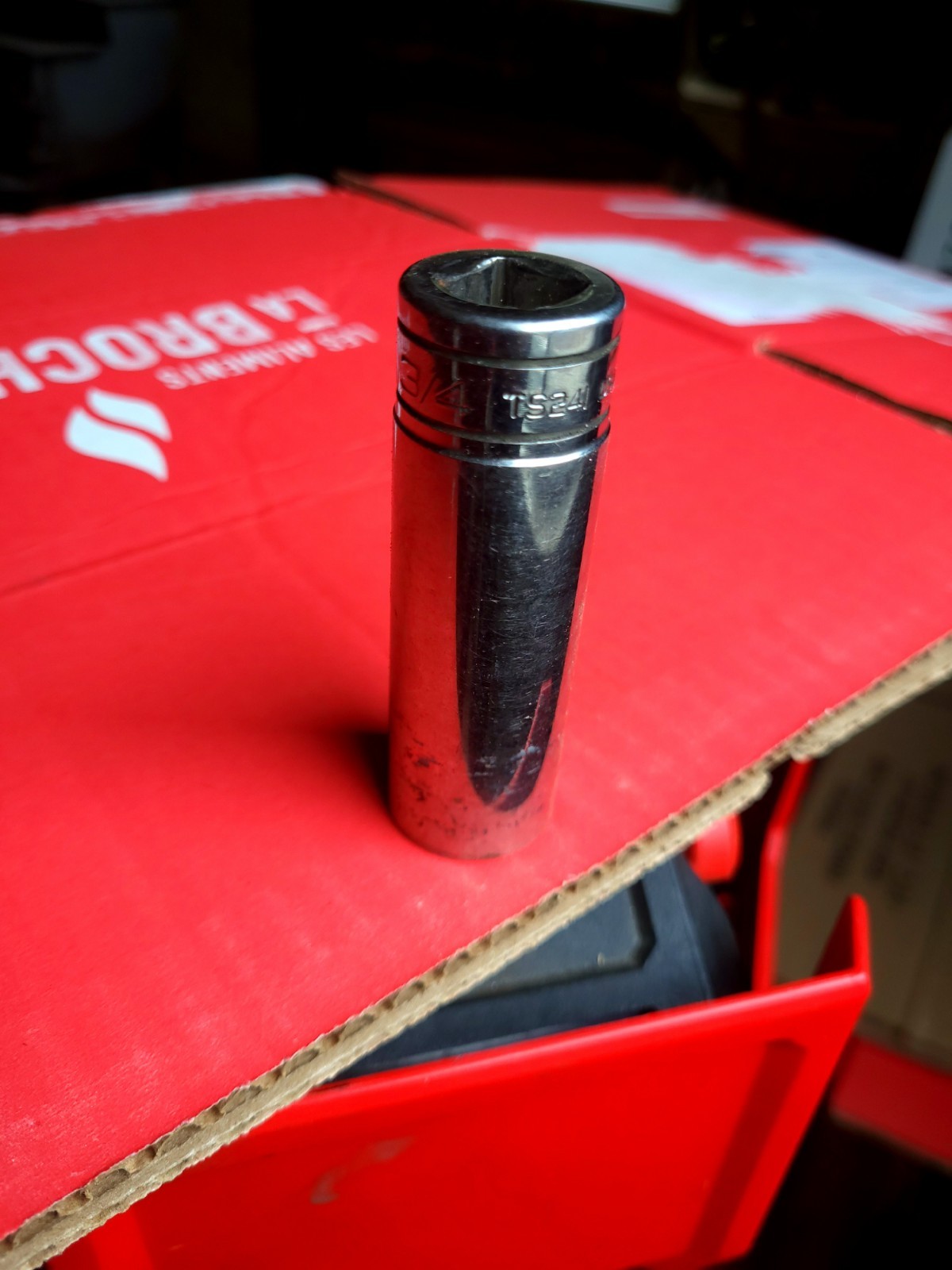 Snap-on Tools USA 1/2″ Drive 6-POINT SAE 3/4” DEEP Socket TS241