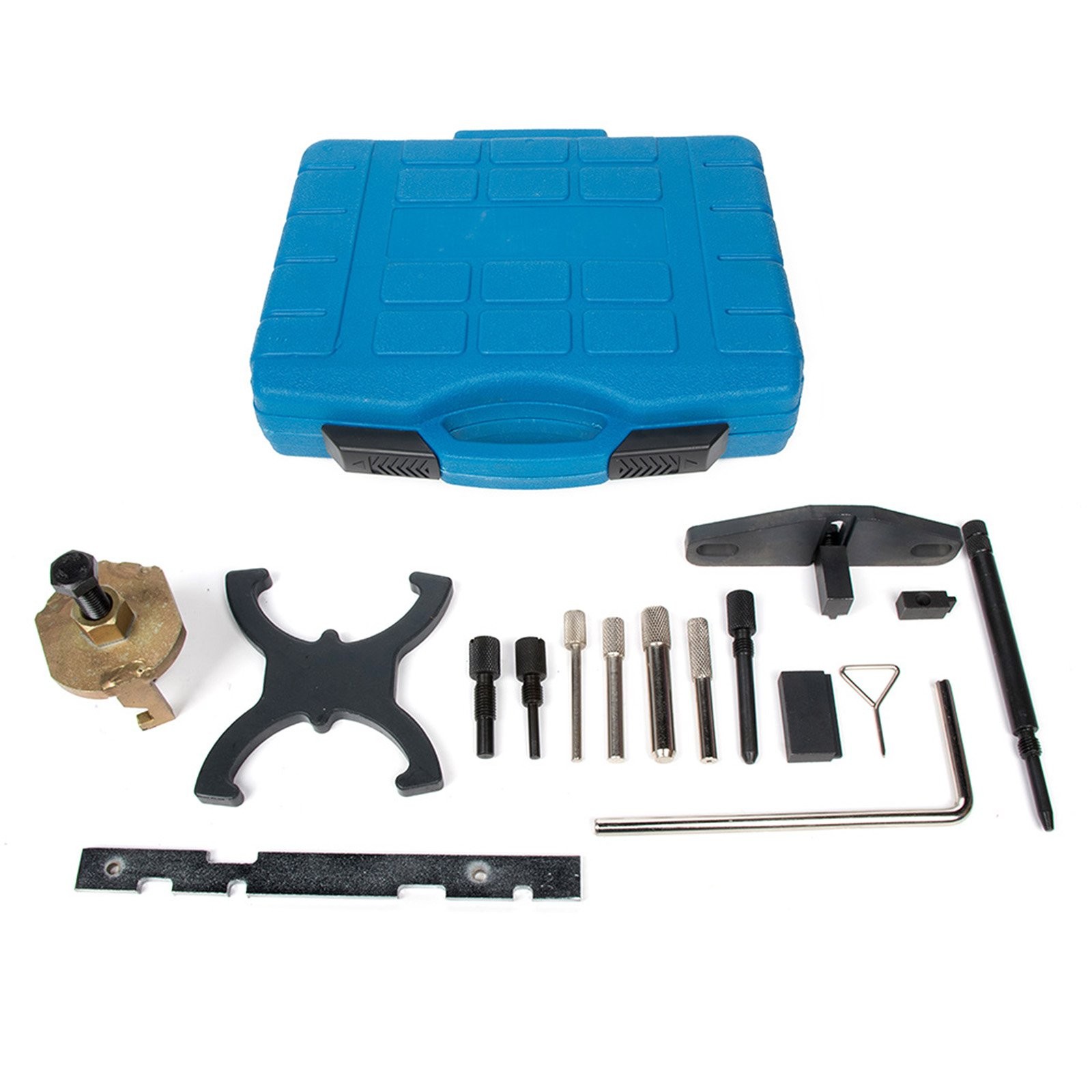 Engine Timing Tool Kit sets Camshaft Flywheel Locking Tool Case For Ford Mazda