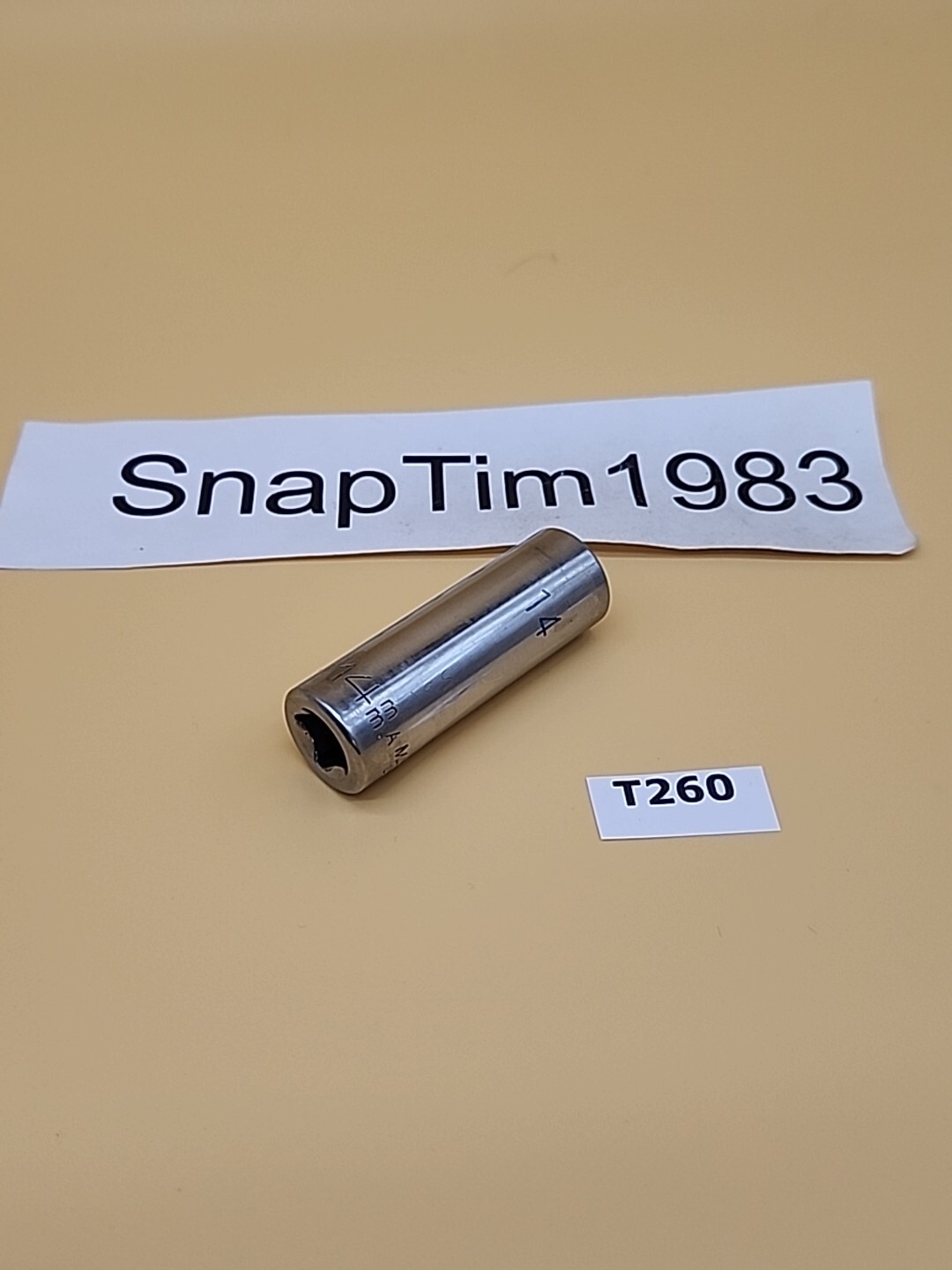Matco Tools BD146A 3/8″ Deep Chrome 6pt 7/16″ Socket USA