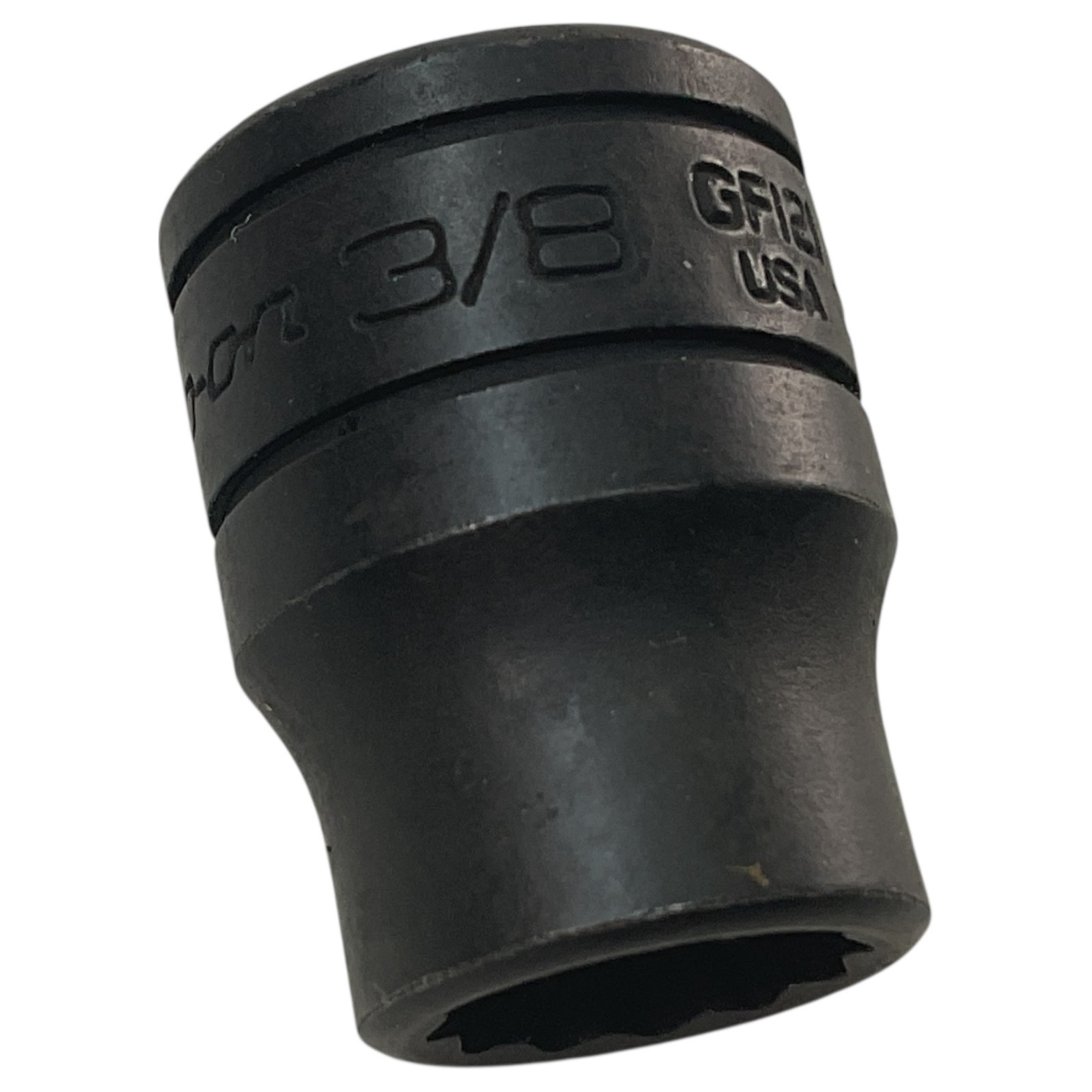 Snap-On Shallow Socket 3/8″ GF121 3/8″ Drive 12 Pt As Pictured Mechanic Tool