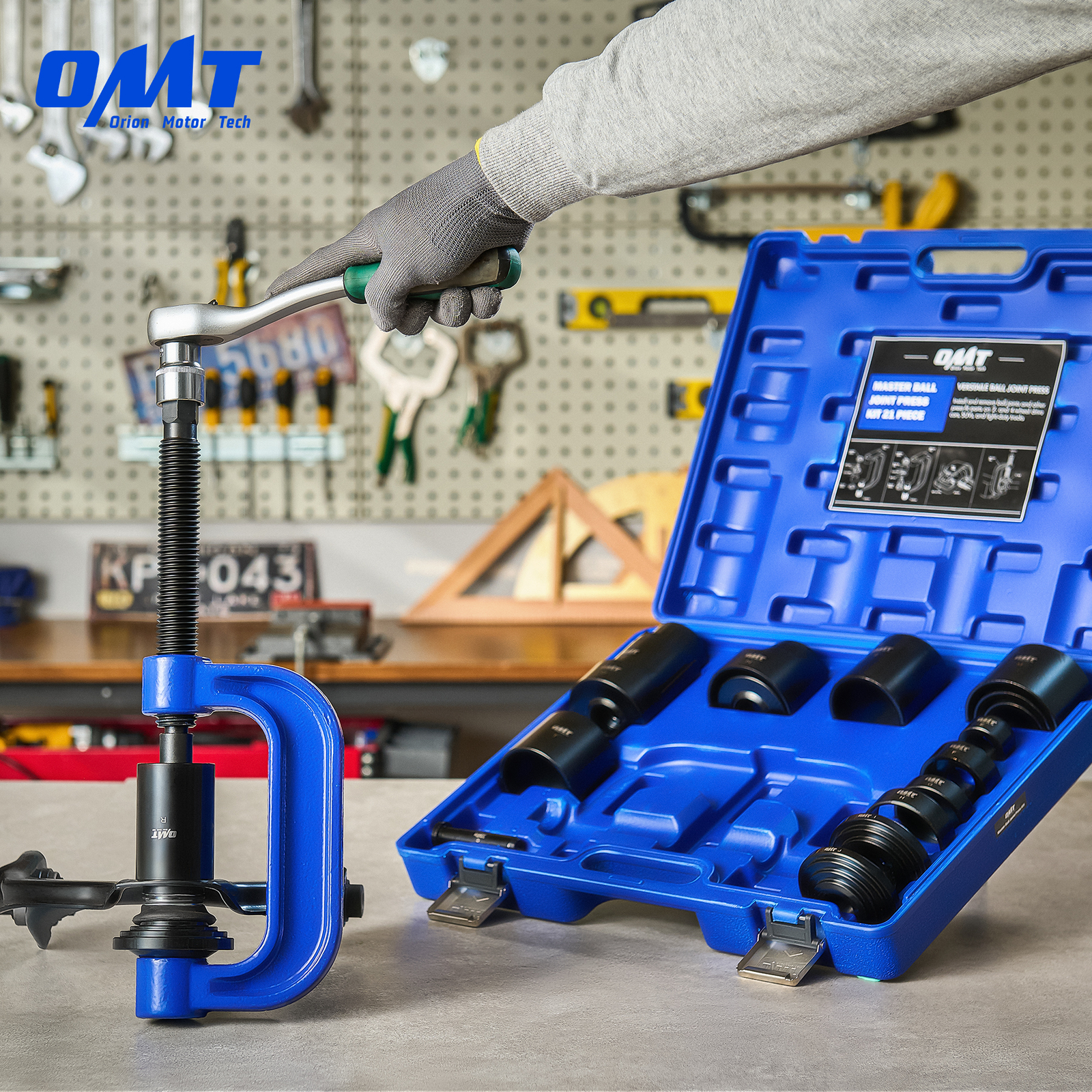 C-press Ball Joint Master Set OMT 21pcs Service Kit for 2 4 Wd Auto