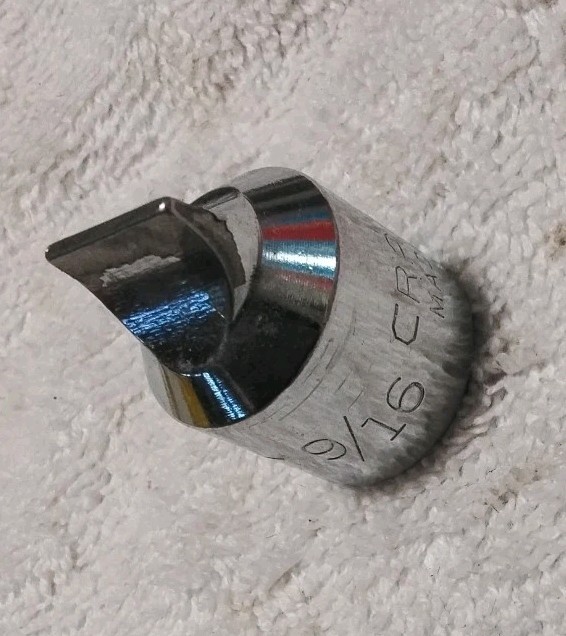 CRAFTSMAN445 1/2″ DRIVE FLAT 1/2»TIP BLADE DRIVE DRAG LINK SOCKET USA -V SERIES