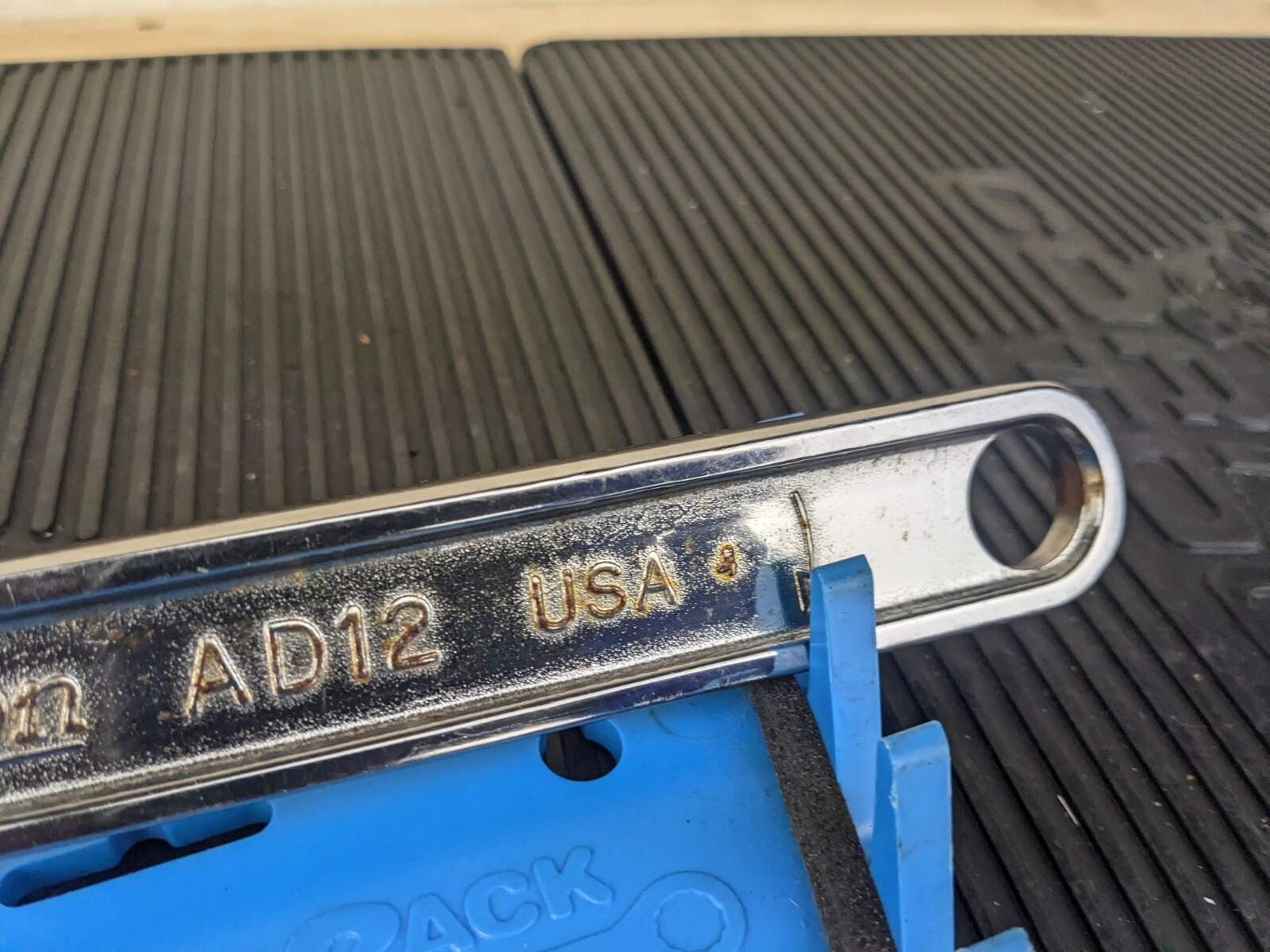 #bc026 Snap-On 12″ Adjustable Wrench AD12 USA 300mm Chrome