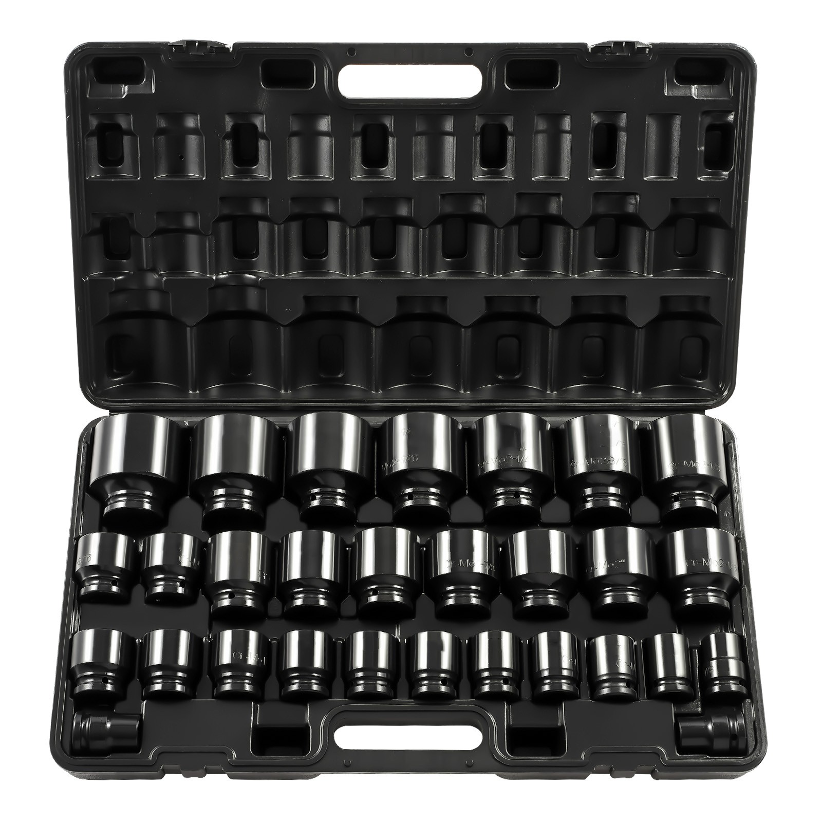 Impact Sockets Set 3/4 Inch Drive 29 PCS 3/4 inch – 2-1/2 inch 6-Point Set