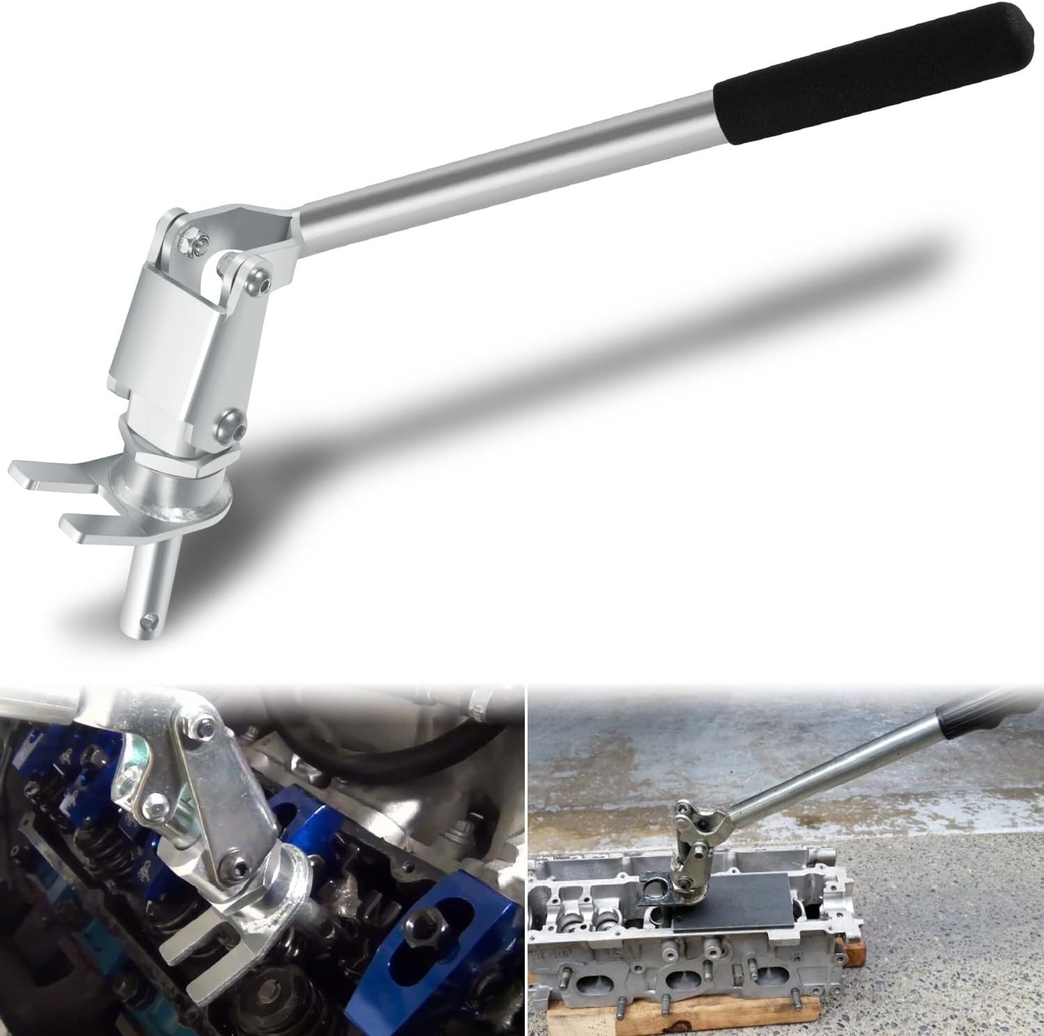 Stud Mount Valve Spring Compressor Removal Tool Remove & Install Valve Springs &