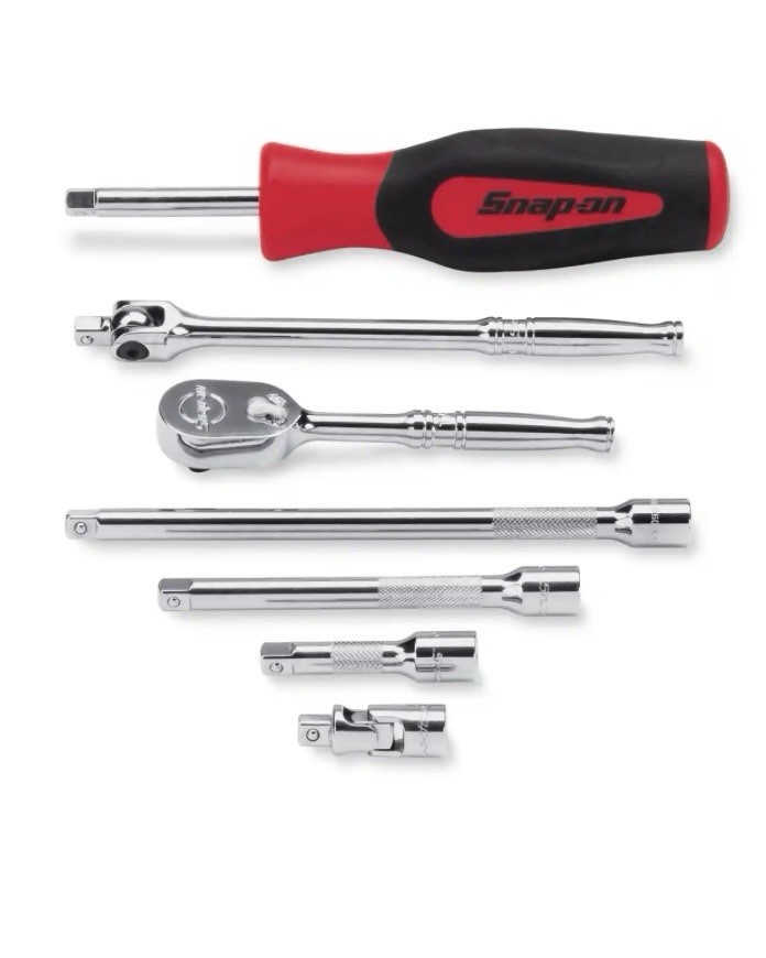 New Snap-on™ 107ATMPB 1/4″ drive General Service Set TL72 Ratchet Breaker Bar