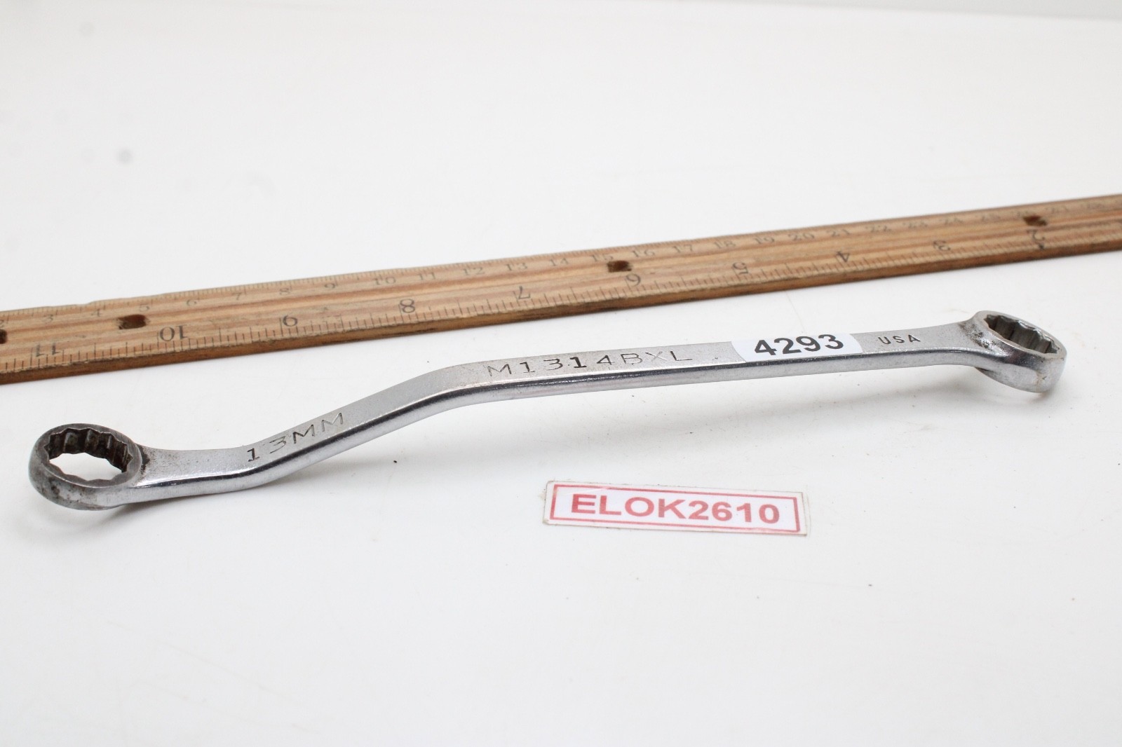 MAC Tools M1314BXL 13mm x 14mm 12 Point Box End Offset Specialty Wrench USA
