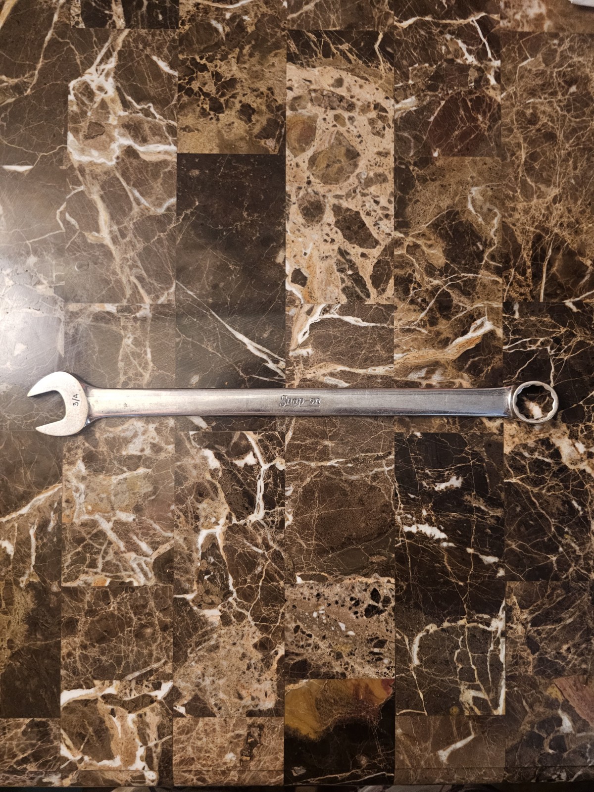 SNAP ON OEXL24B 3/4″ 12 PT XTRA LONG COMBINATION SAE OPEN BOX END WRENCH