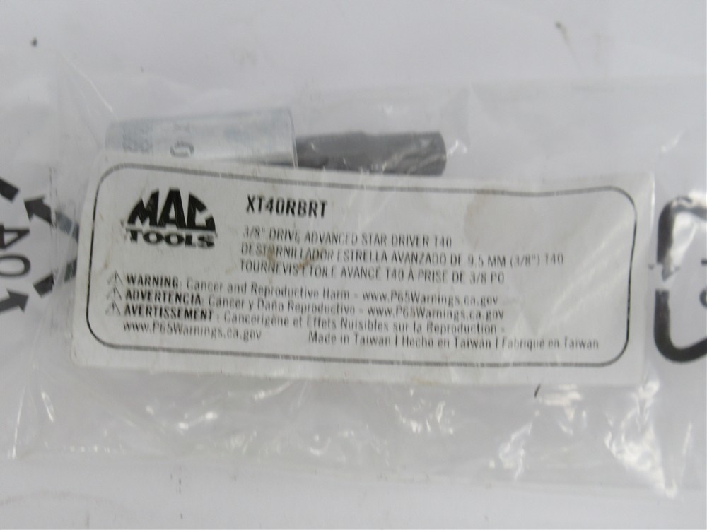 Mac Tools XT30BHS, T30H Tamper Resistant Star Driver Socket, 3/8″ Drive