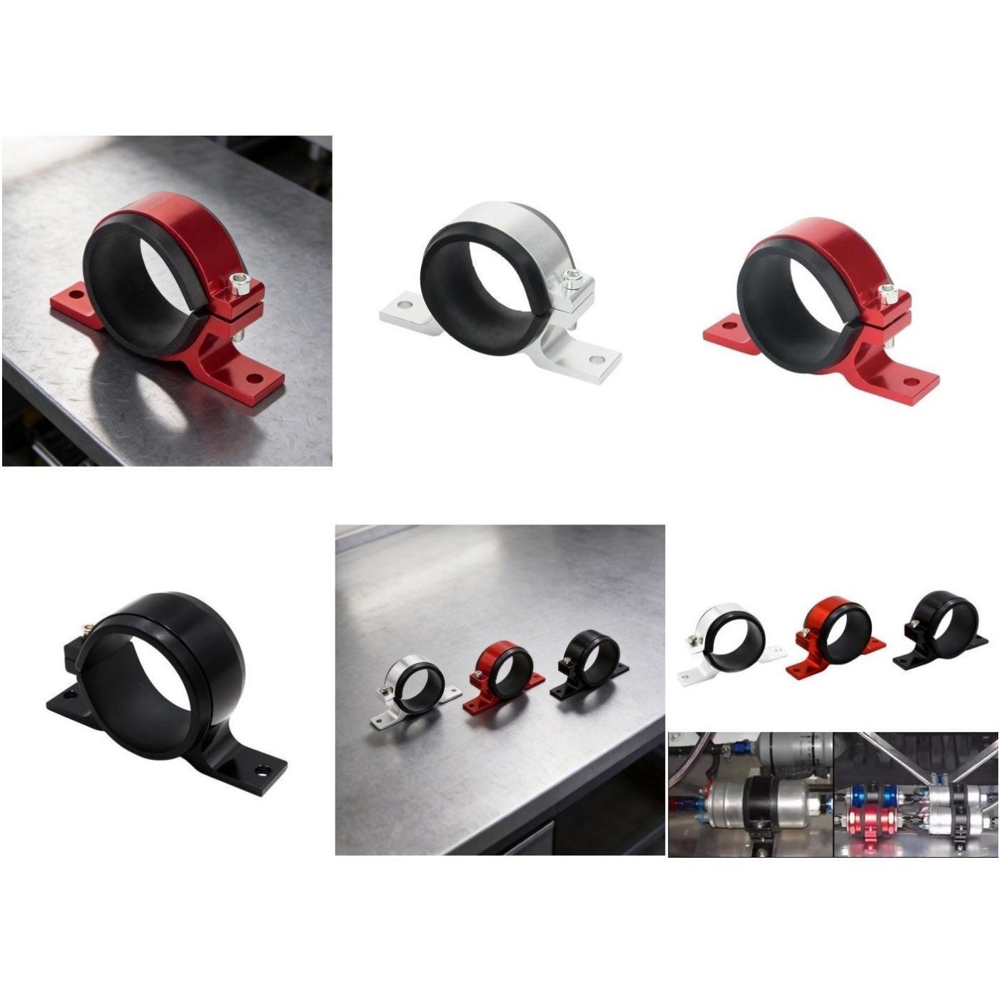 Pump Mounting Hardware Fuel Pump Bracket Quick-install Clamp Quick Installation