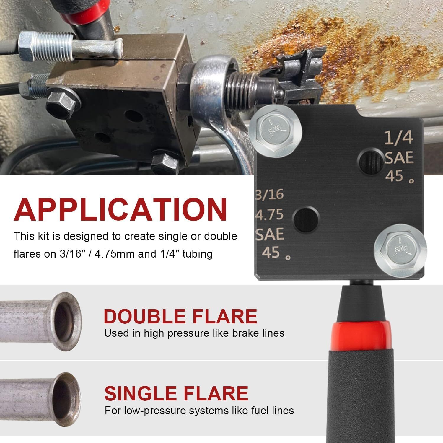 33260 Low Profile Brake Flaring Tool Kit