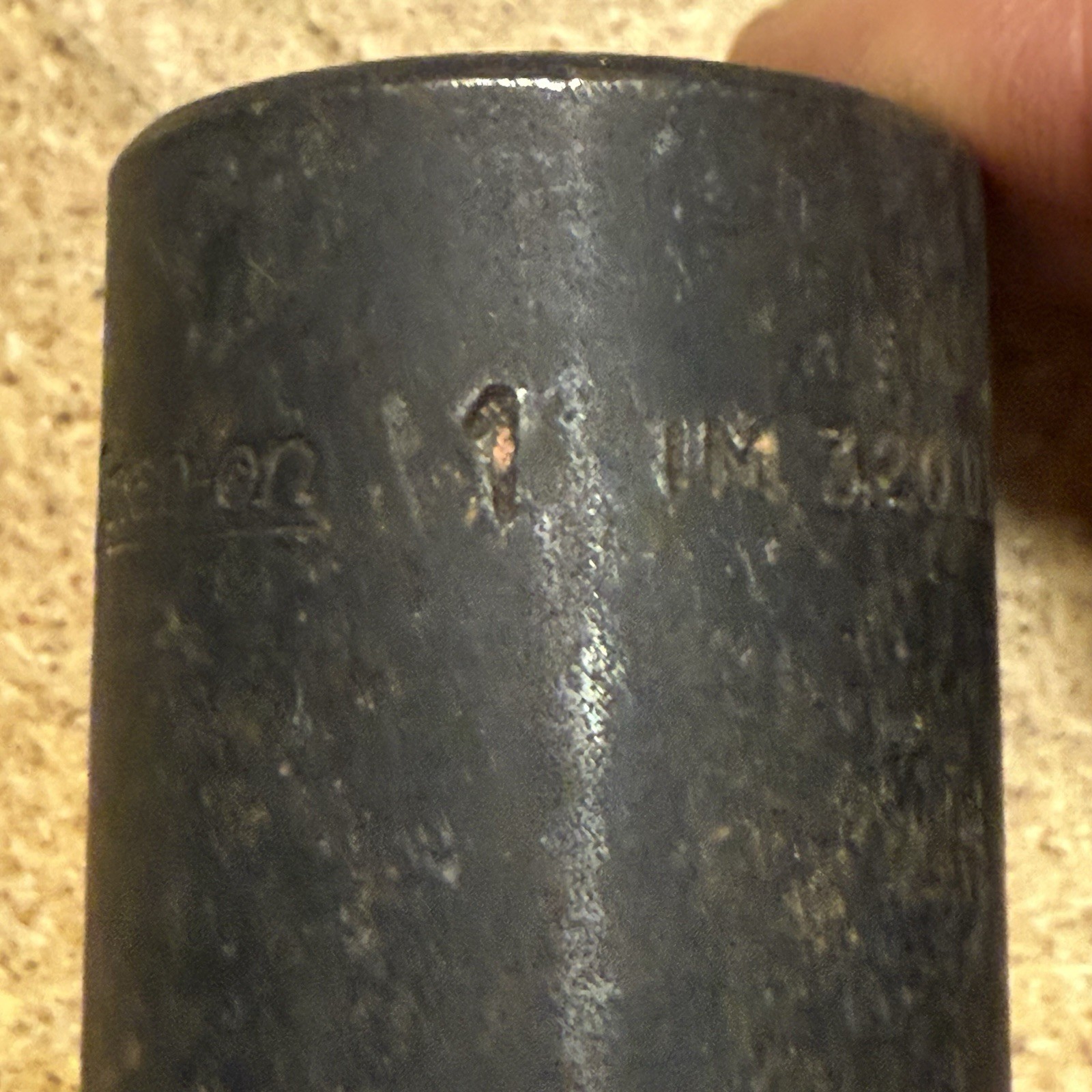 Snap On Tools 1M320 1” SAE 1/2” Drive Shallow 6 Point Impact Socket USA