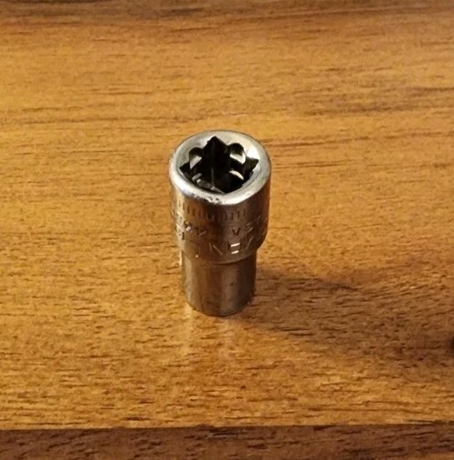 Craftsman USA 6mm Socket 6pt 1/4″ Drive Inverted G1 43502