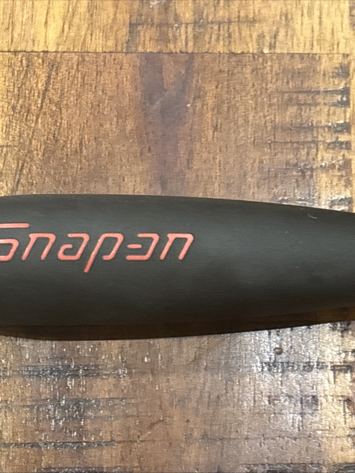 Snap-On Tools 1/4” Ratchet Replacement Handle BLACK AND RED CUSHION GRIP NEW