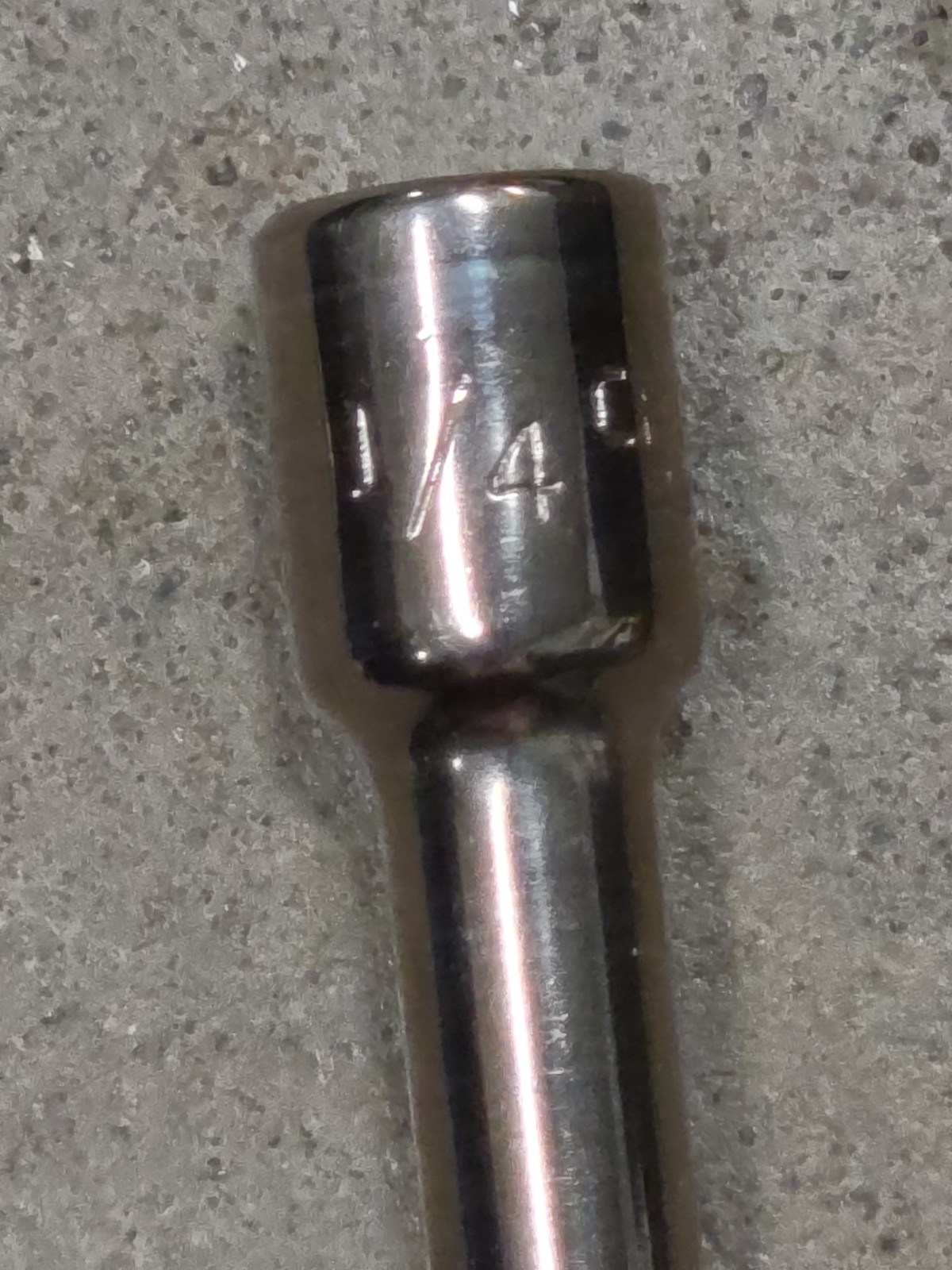 Craftsman 12pc Metric 1/4″ Dr. Deep Socket Ratchet Set 34782 USA Rare! Complete