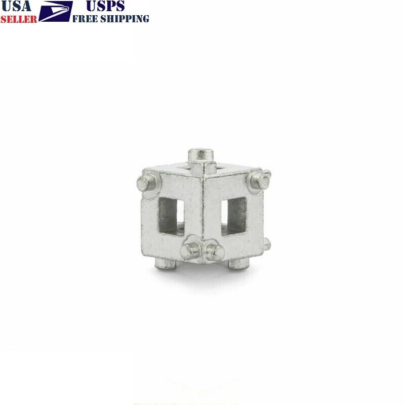 x2 Auto Car Vehicle Rear Disc Brake Piston Caliper Wind Back Cube Tool 3/8 Inch