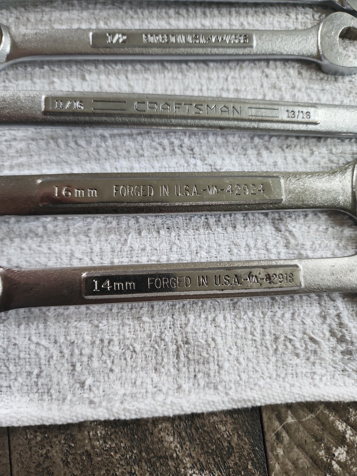 Craftsman Forged in USA 12 Point Wrench Set of 10 «V Series»