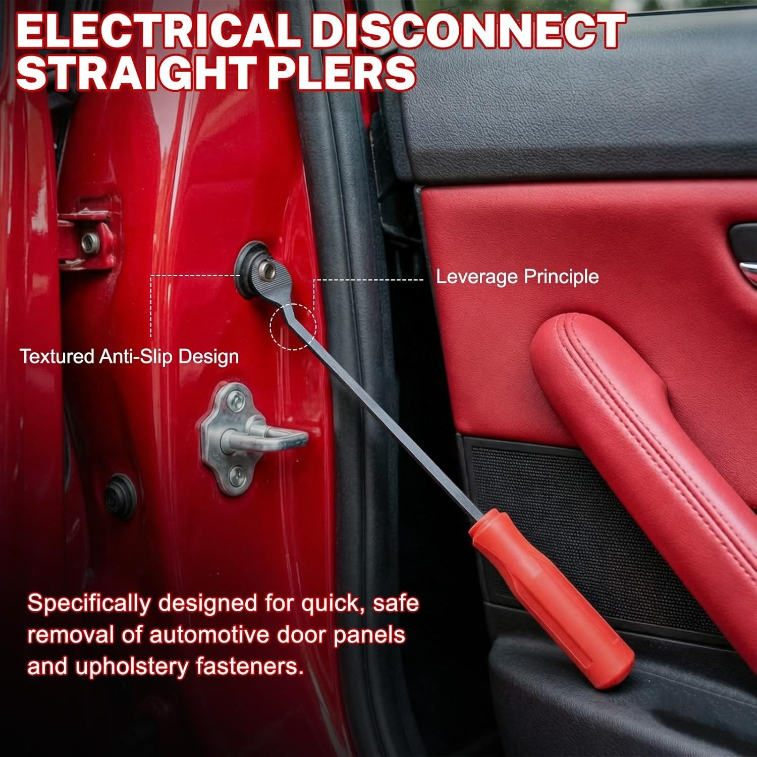 9-Piece High-Carbon Steel Automotive Disconnect Pliers Kit for Efficient Repairs