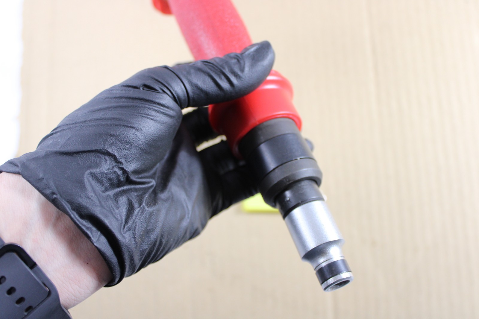 Mac Tools 1/2” Impact Driver Tool SXID9K Red Grip Handle